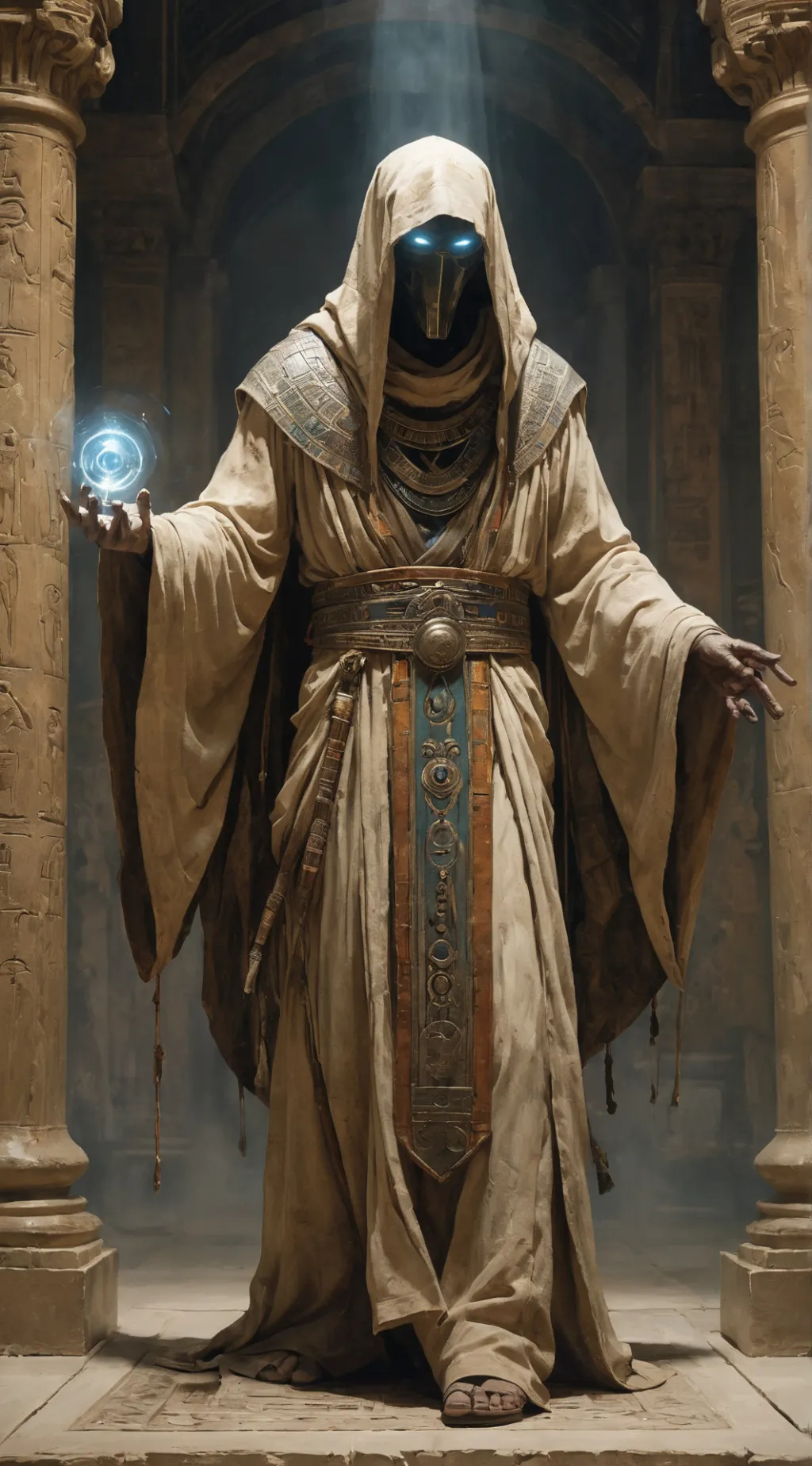 ai character: Lucien background