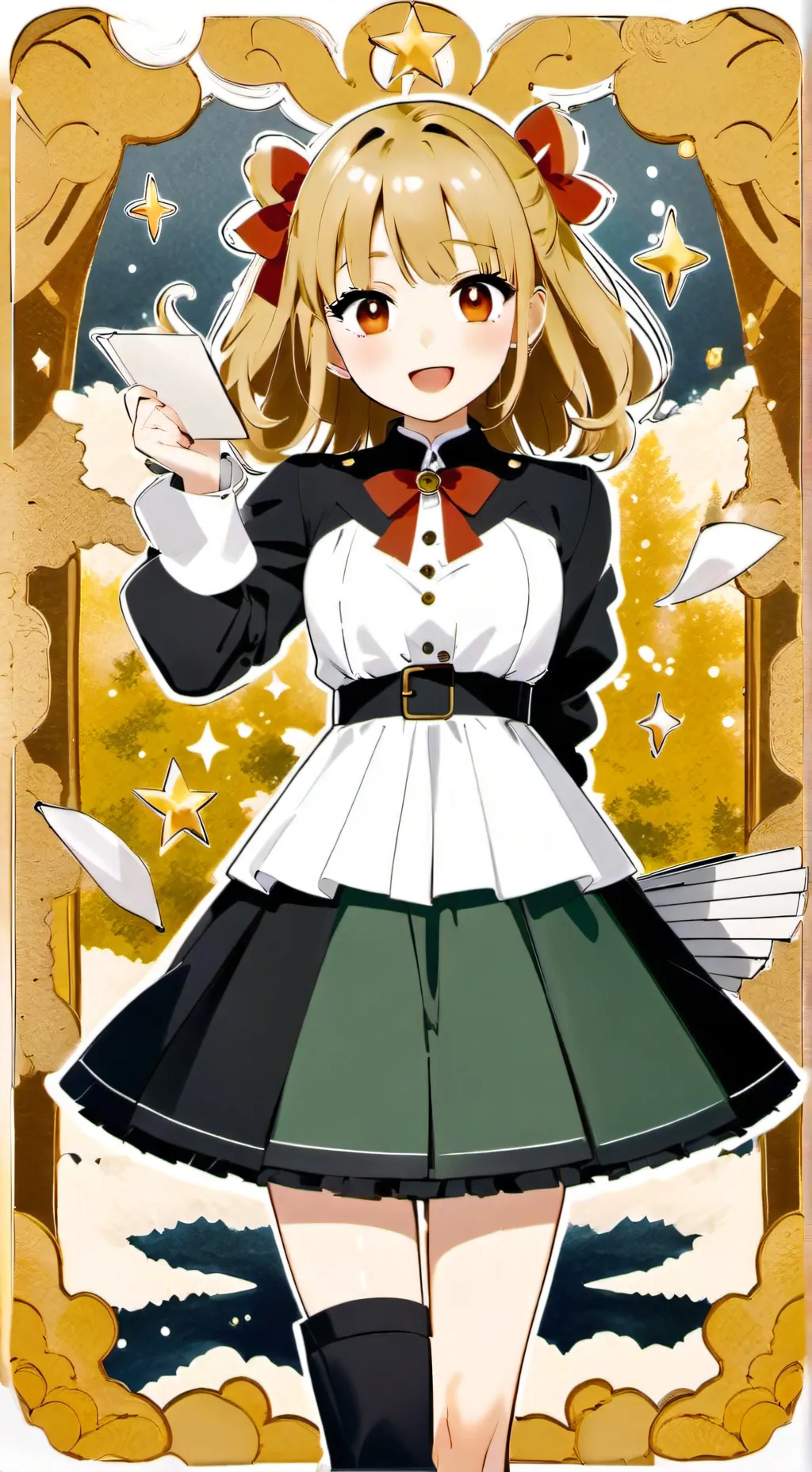 ai character: Рена background