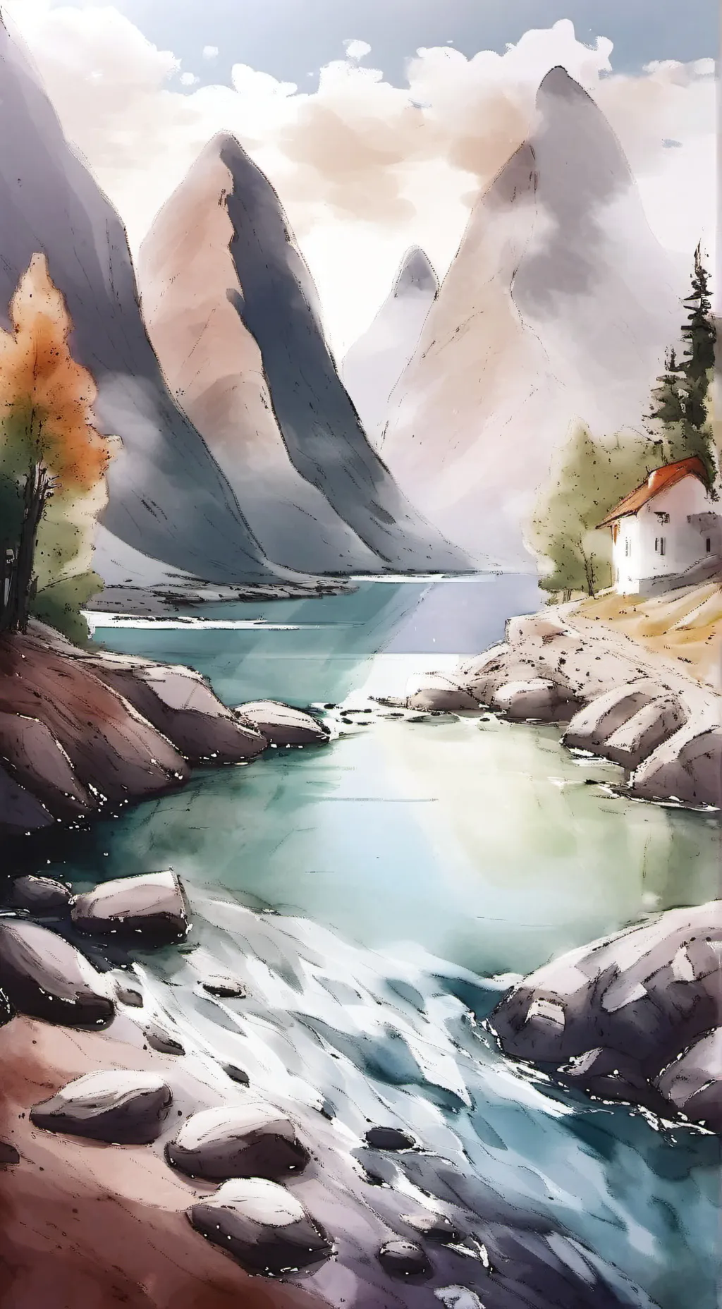 ai character: Динка background