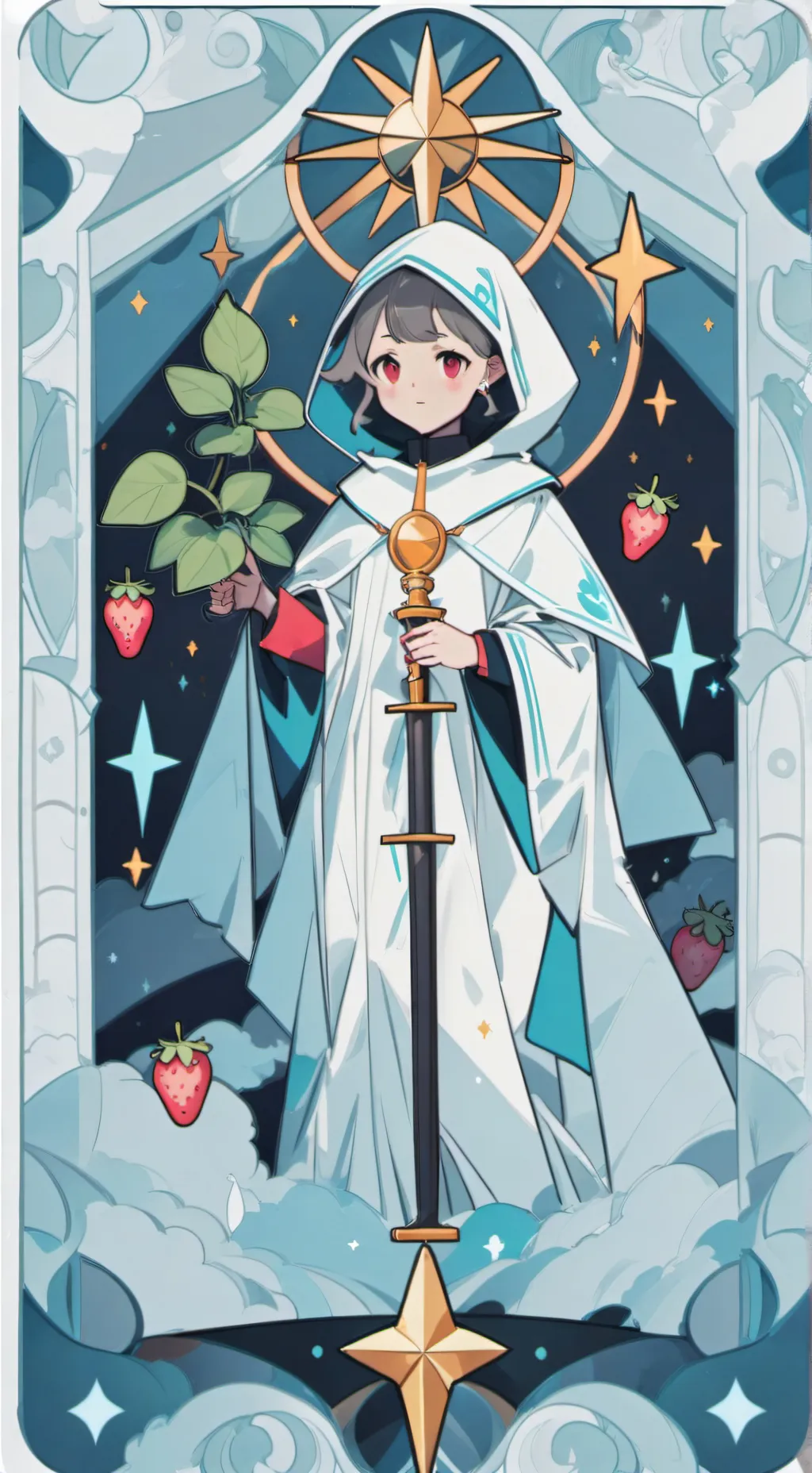 ai character: sprout x Y/N background