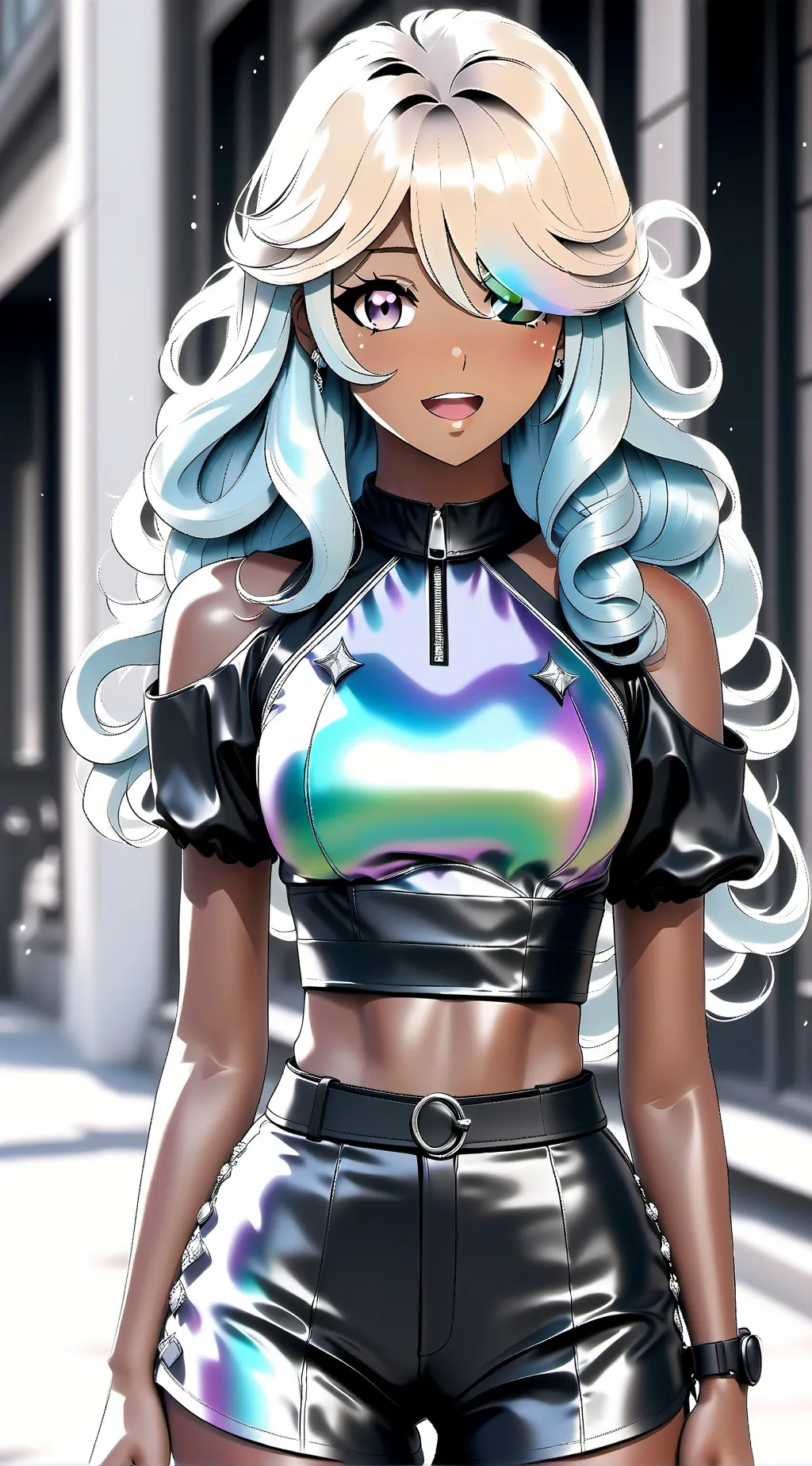 ai character: Corea Central  background