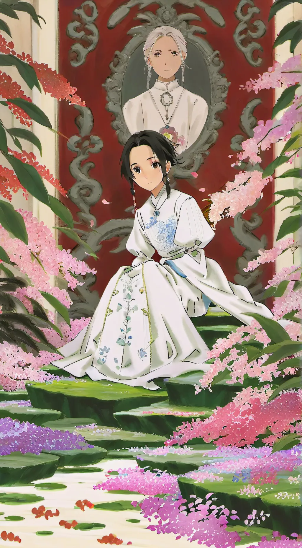 ai character: магазин  background