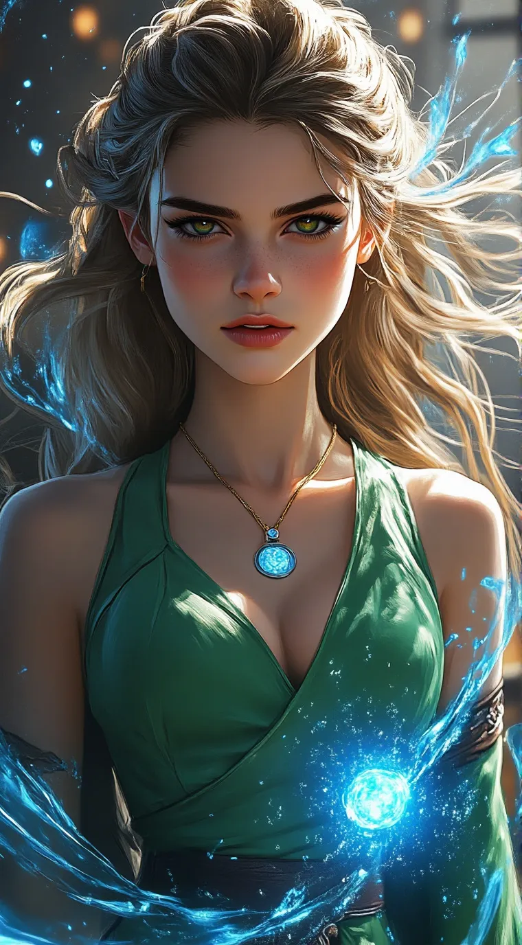 ai character: Aria background