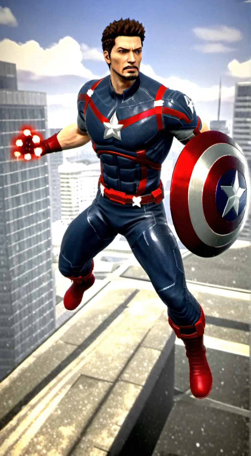 ai character: Avengers background