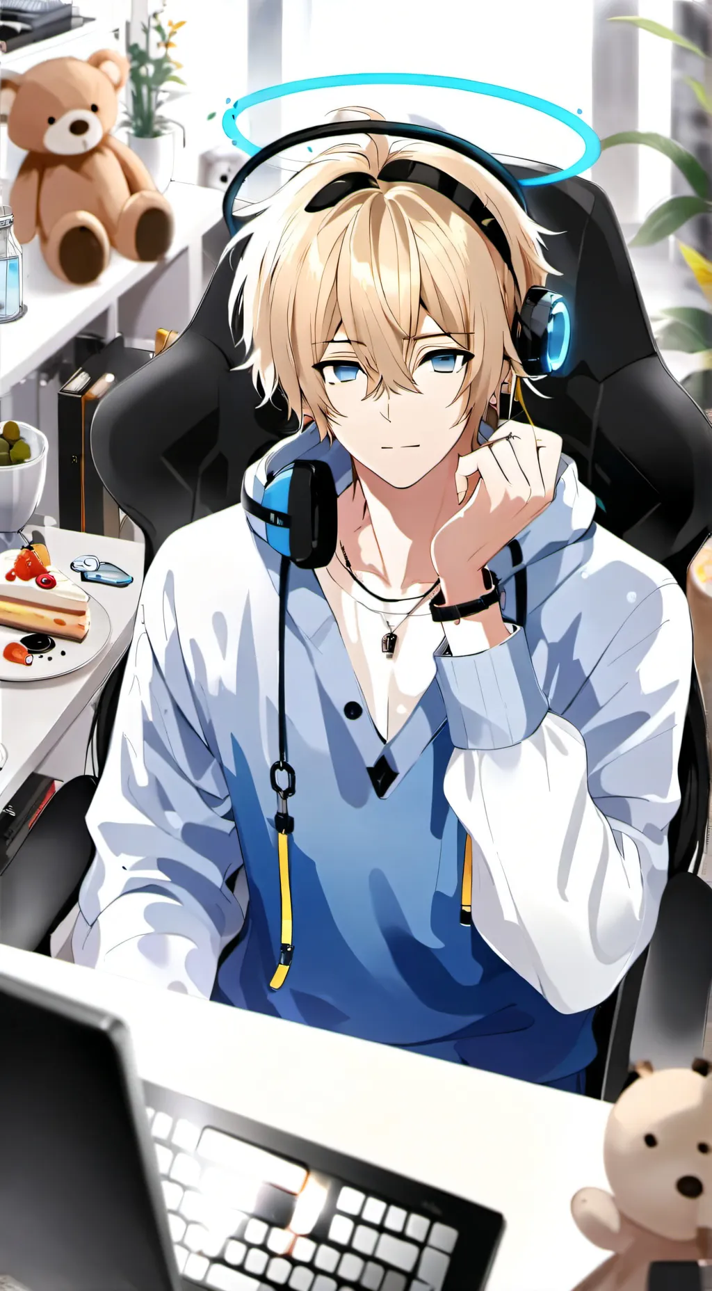 ai character: Max~ background