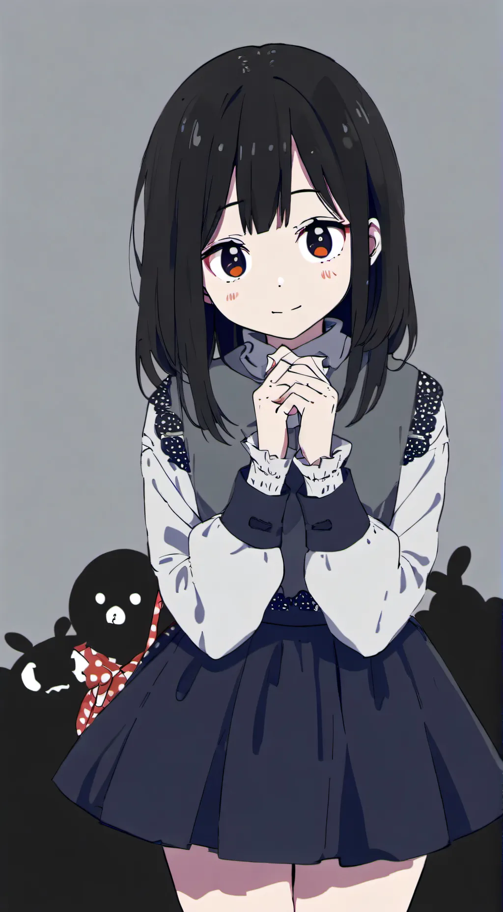 ai character: Sadness background