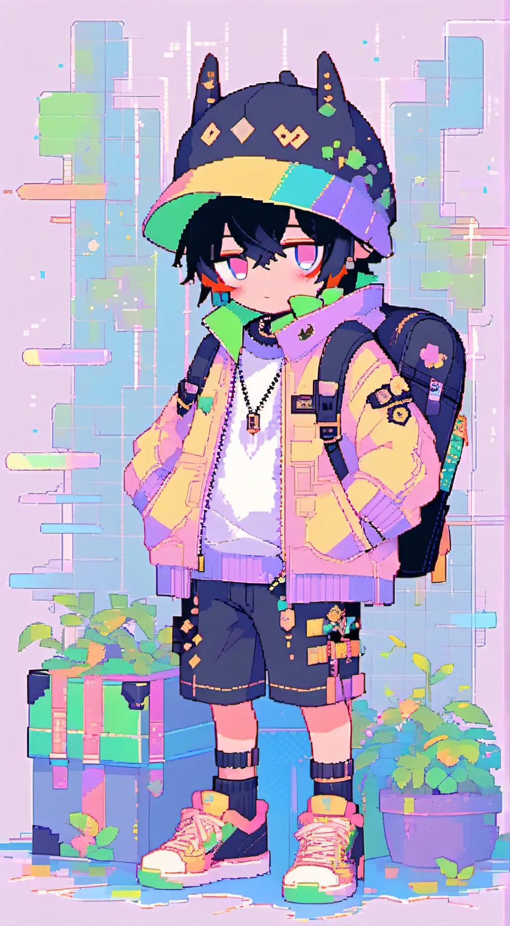 ai character: MHA (PICK ME) background