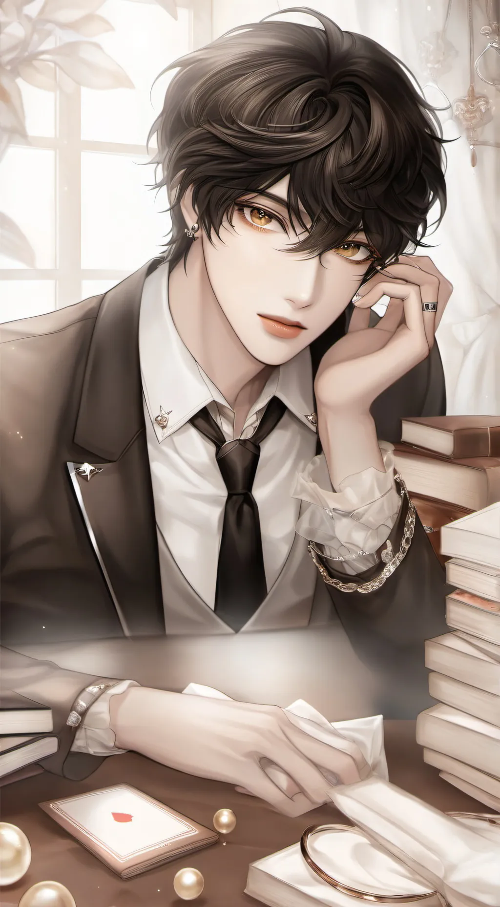 ai character: ~♡James♡~ background