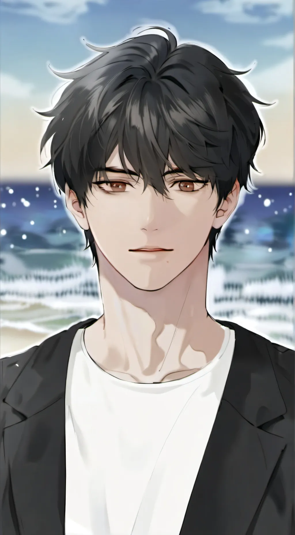 ai character: Evan  background