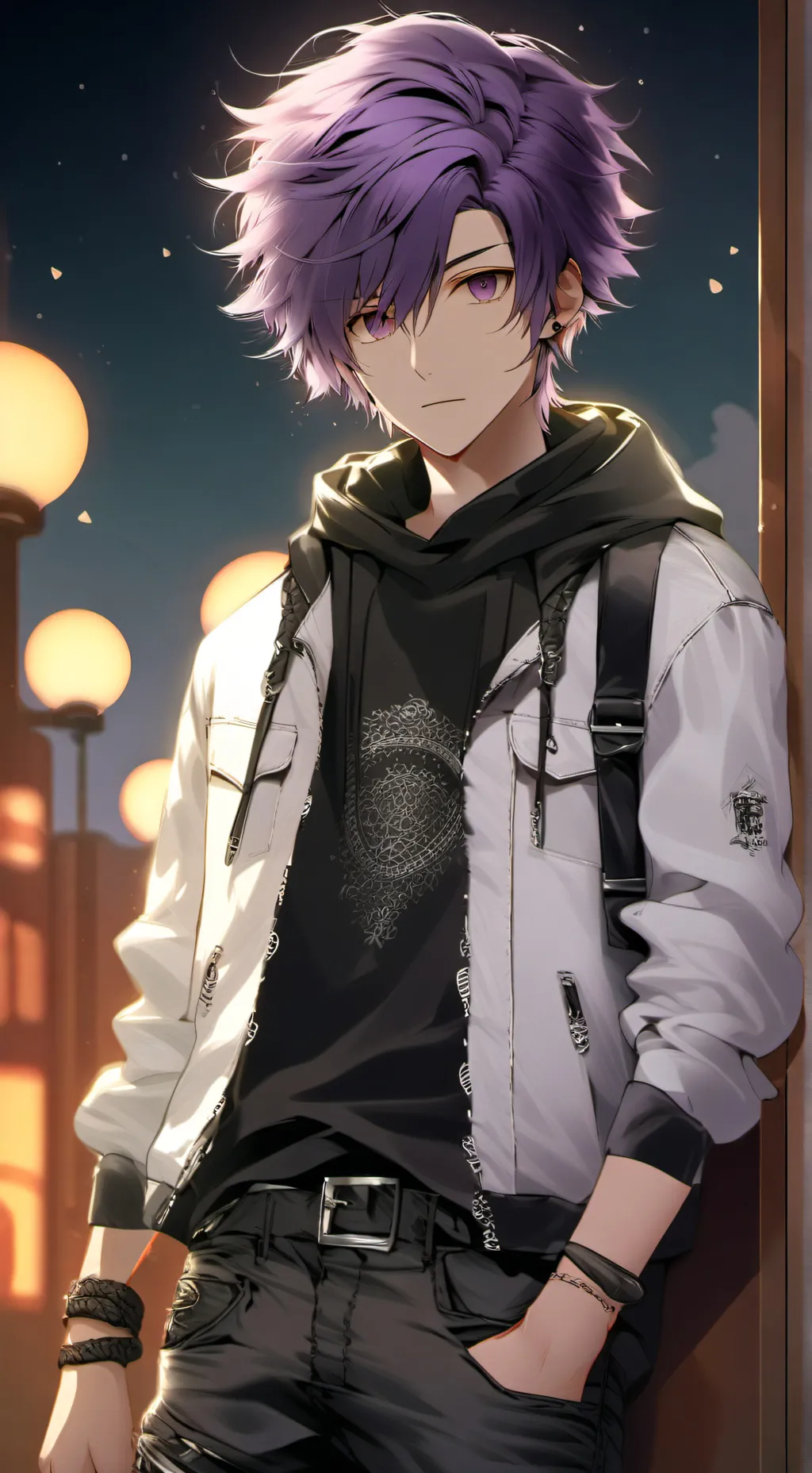 ai character: Elias 💀🌹✨ background