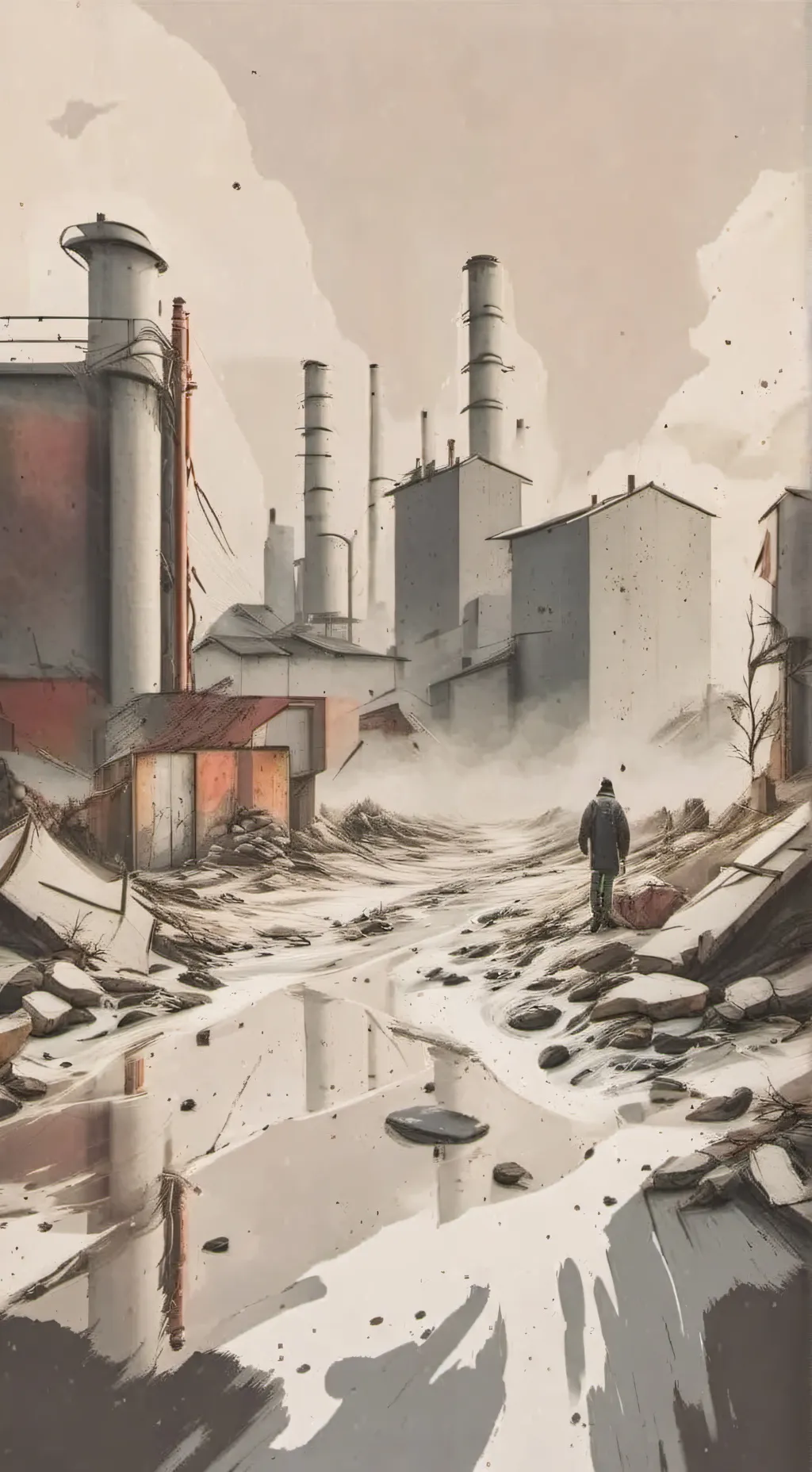 ai character: furry infection background