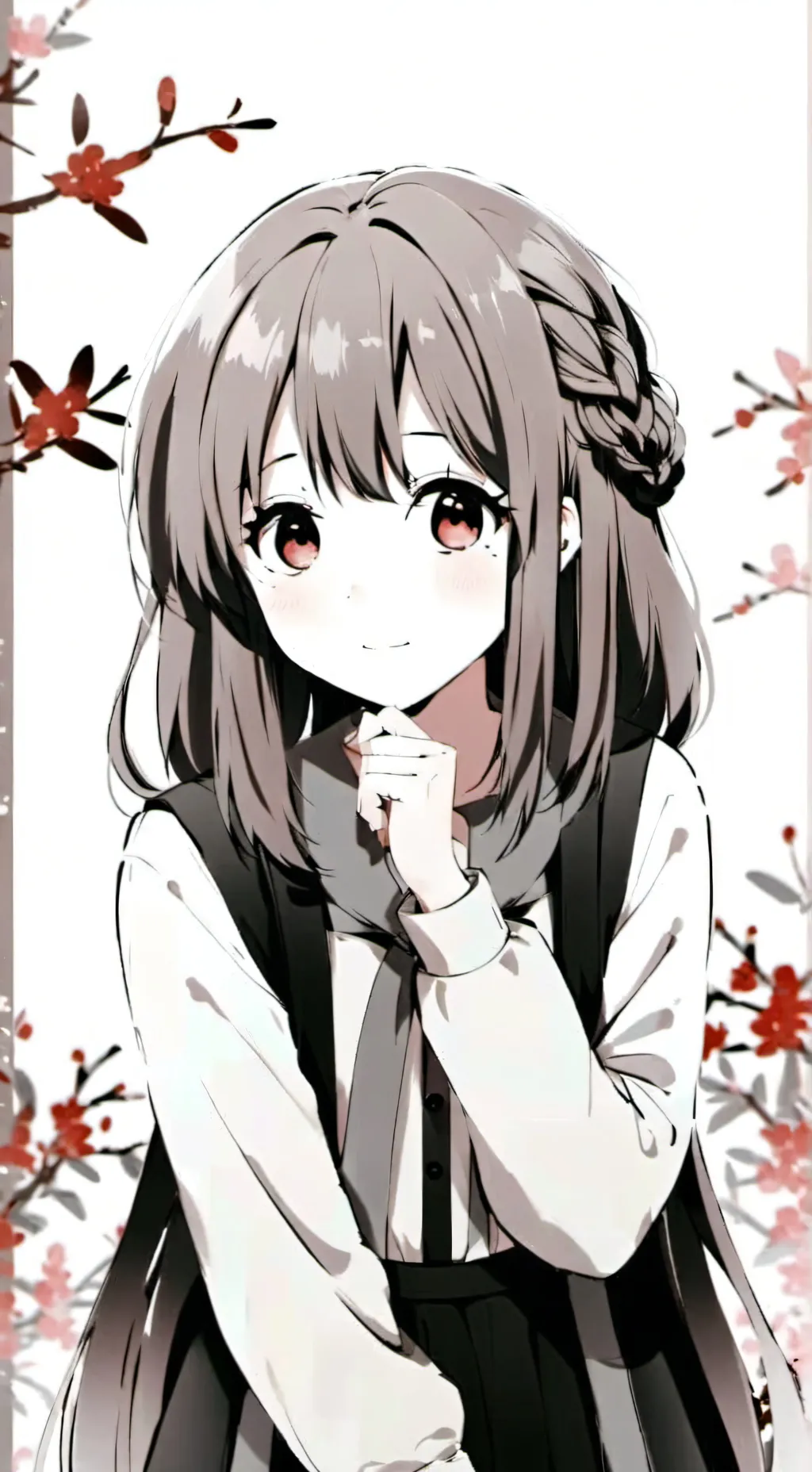 ai character: Амика background