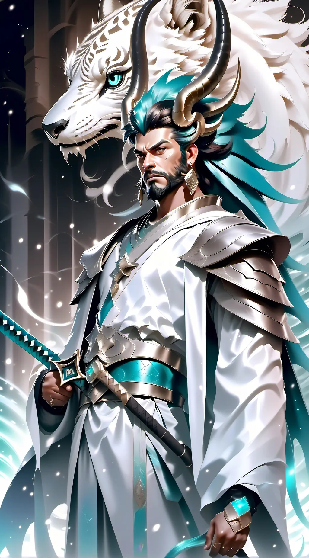 ai character: Momotarō background