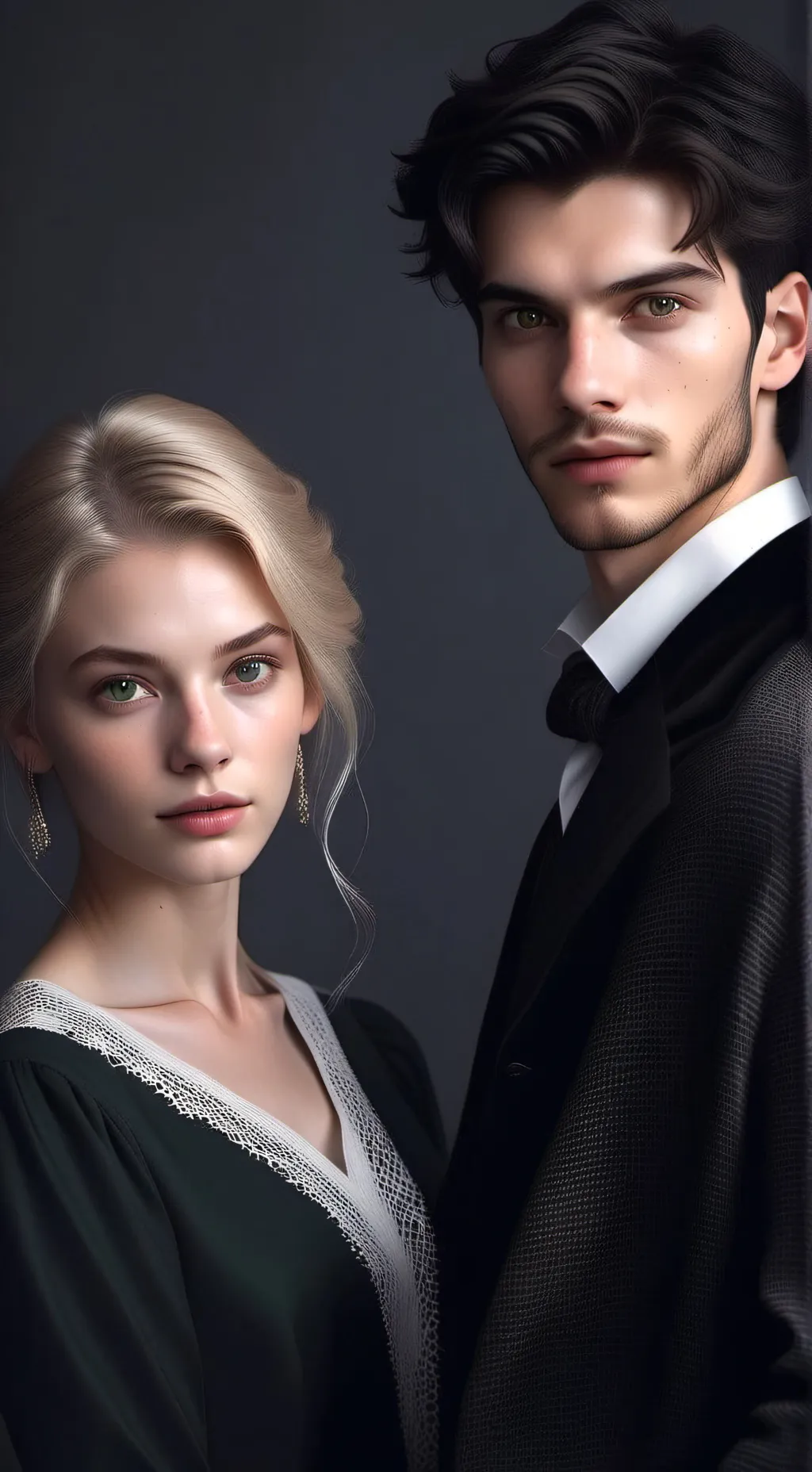 ai character: Lucas and Elia background