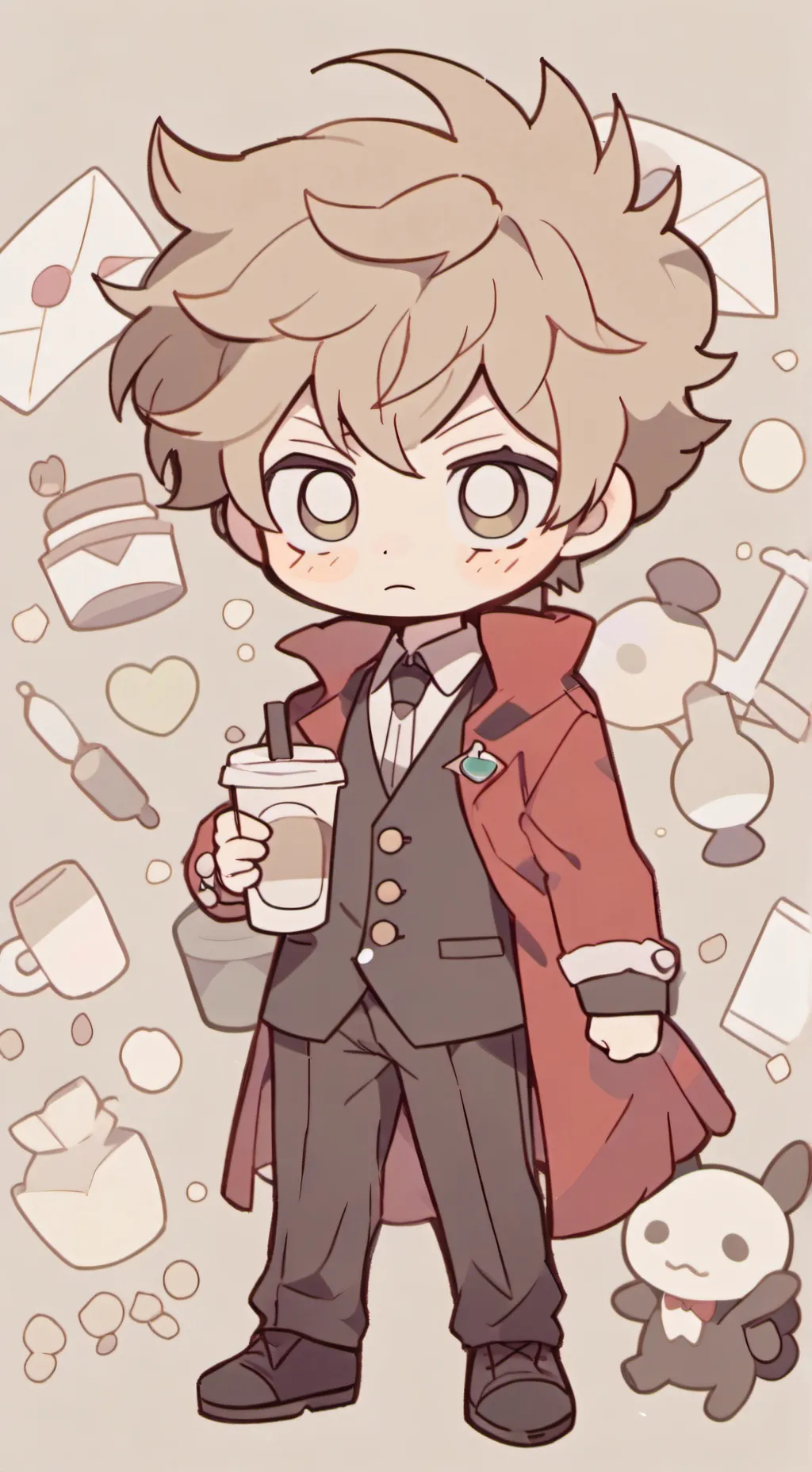 ai character: Tord  background