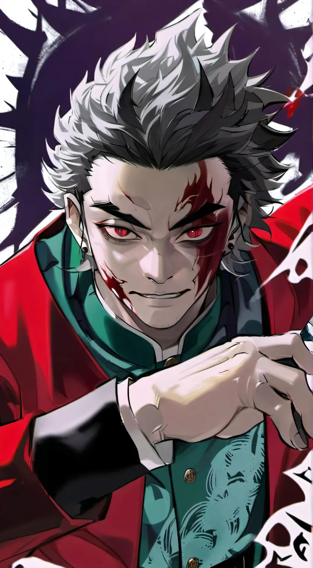 ai character: Seven💢 background