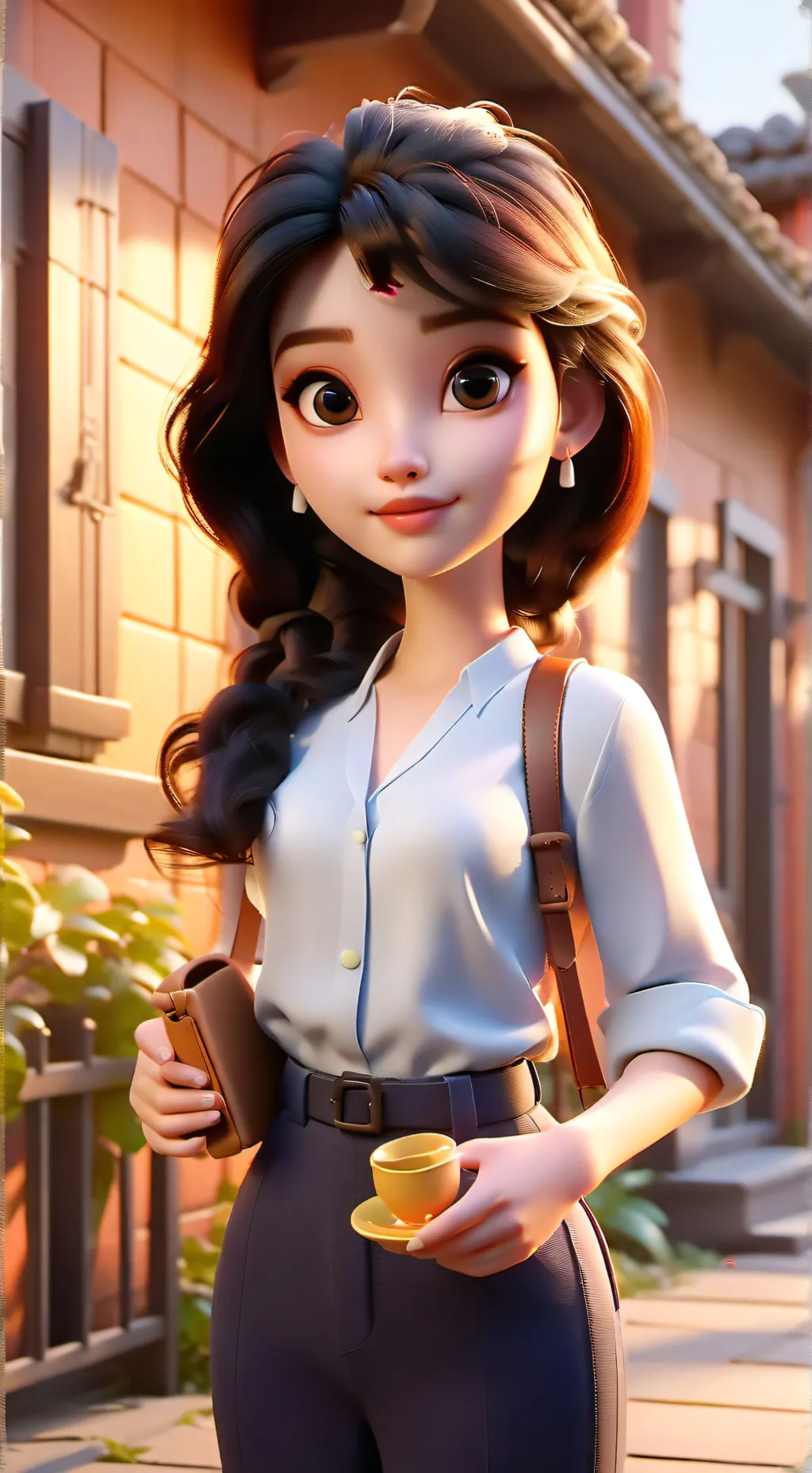 ai character: forsaken & A Karen background