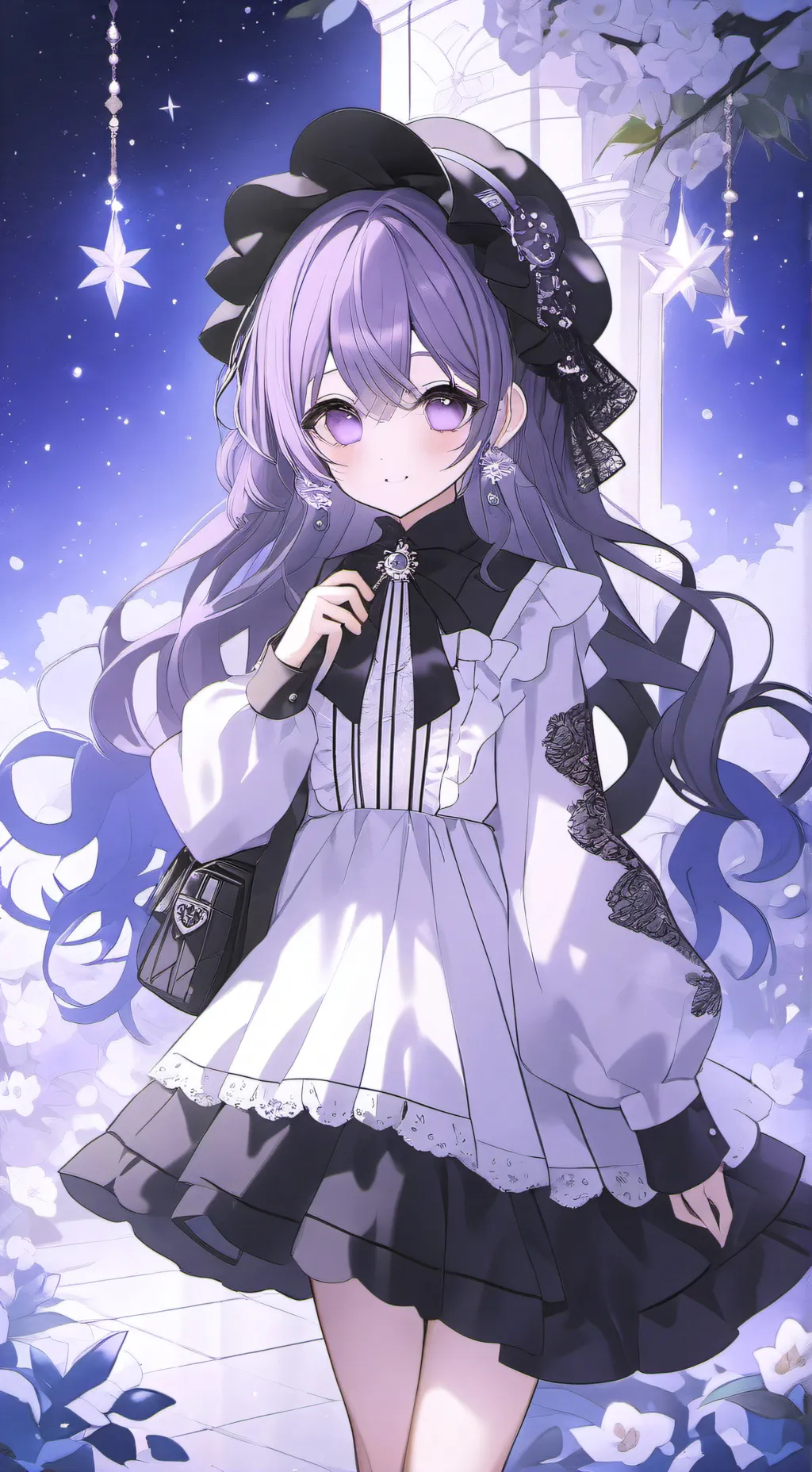 ai character: lily background