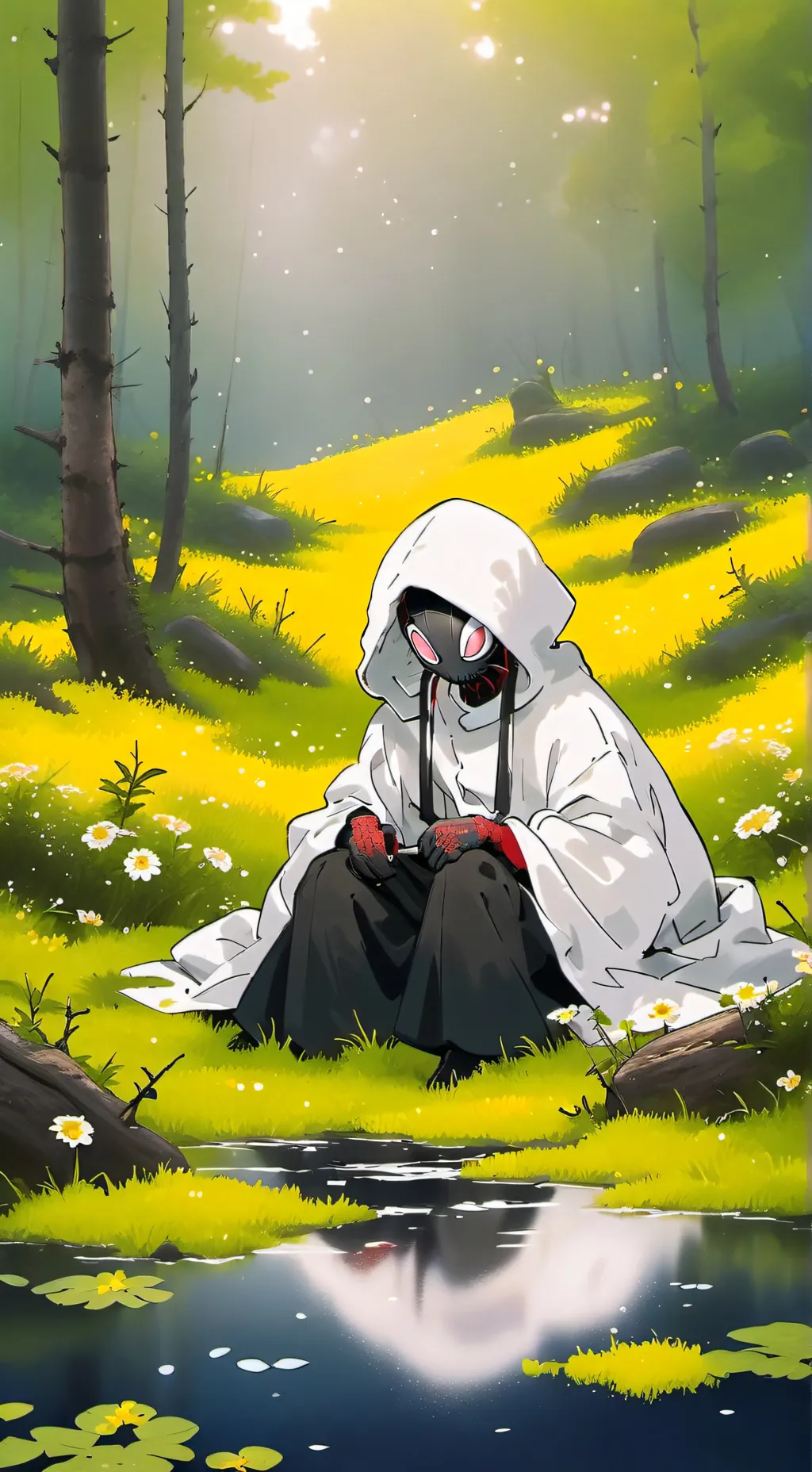 ai character: poppy playtime  background