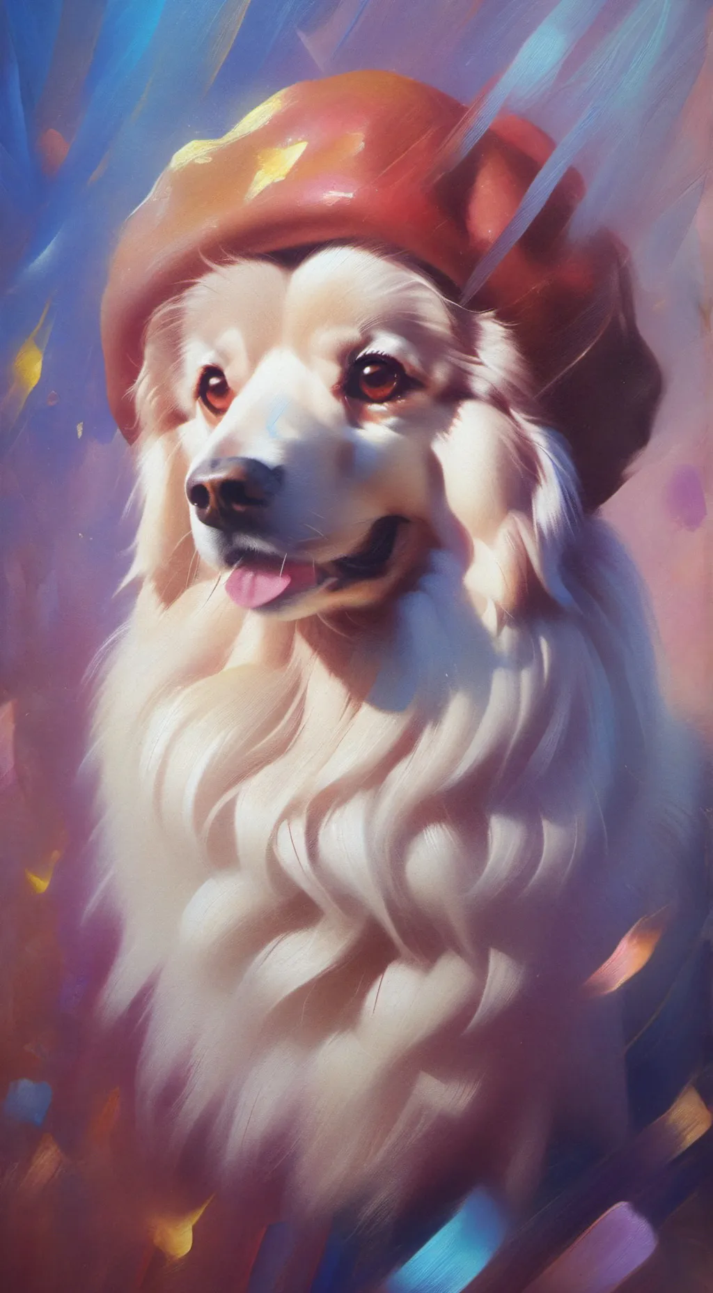 ai character: shrimpo background