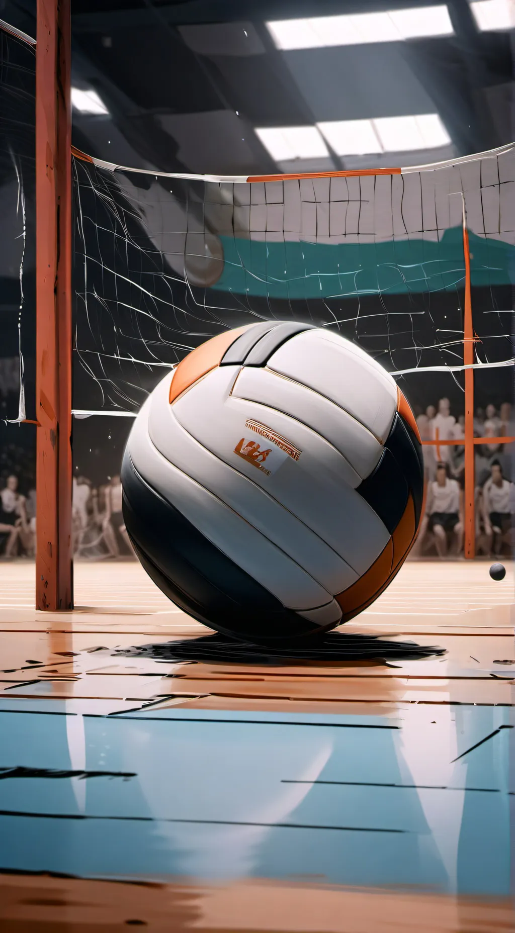 ai character: Haikyuu genius  background