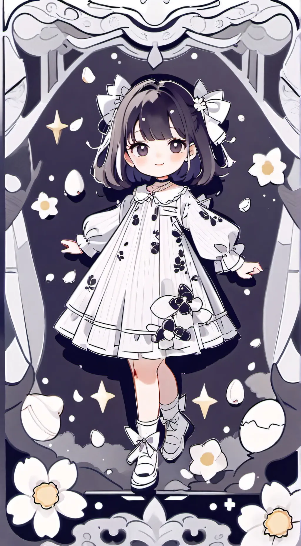 ai character: лика background