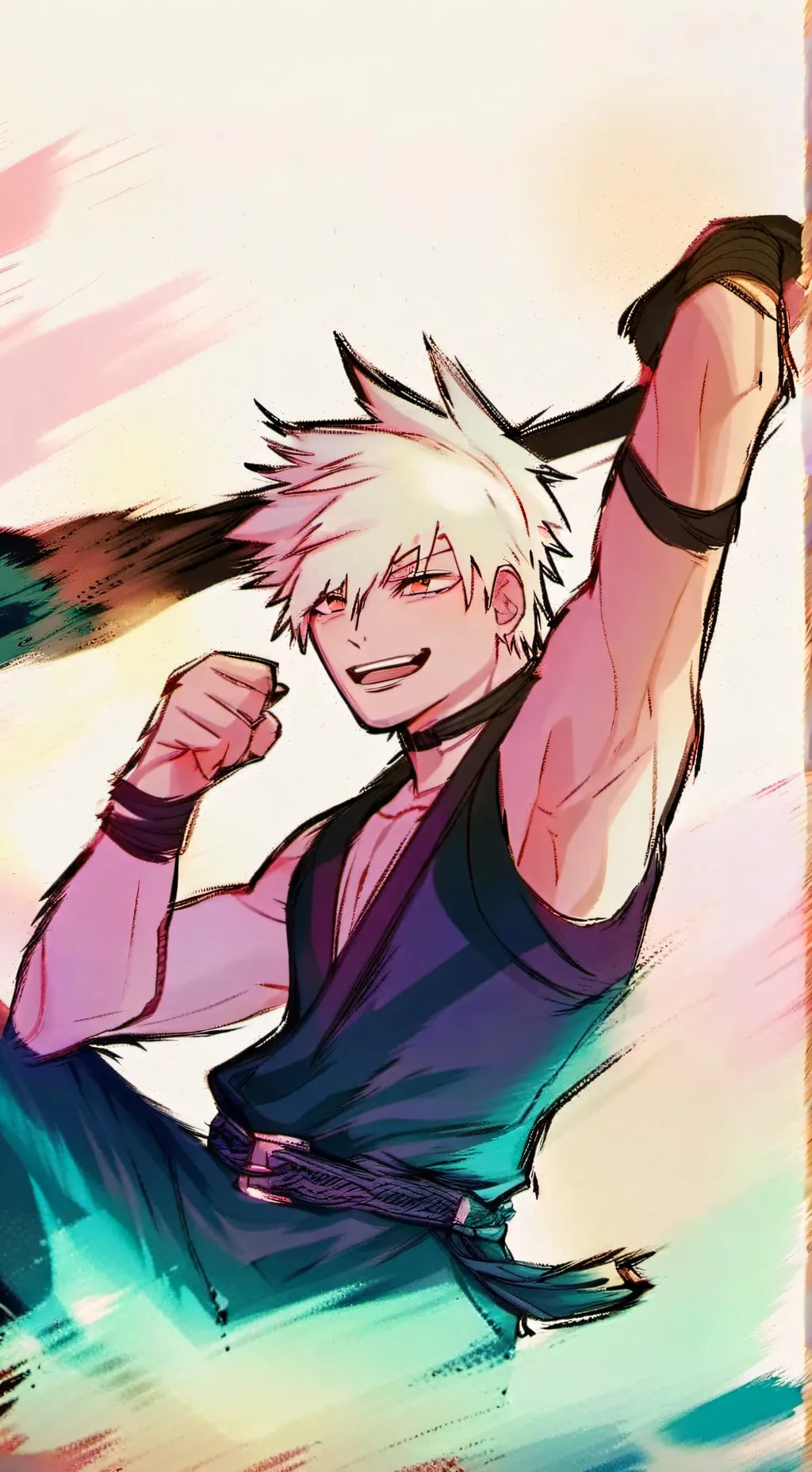 ai character: Bakugo background