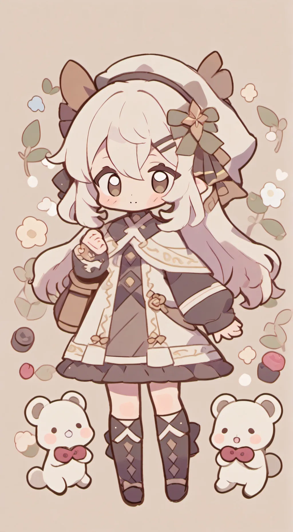 ai character: Mha 5 PICK ME background