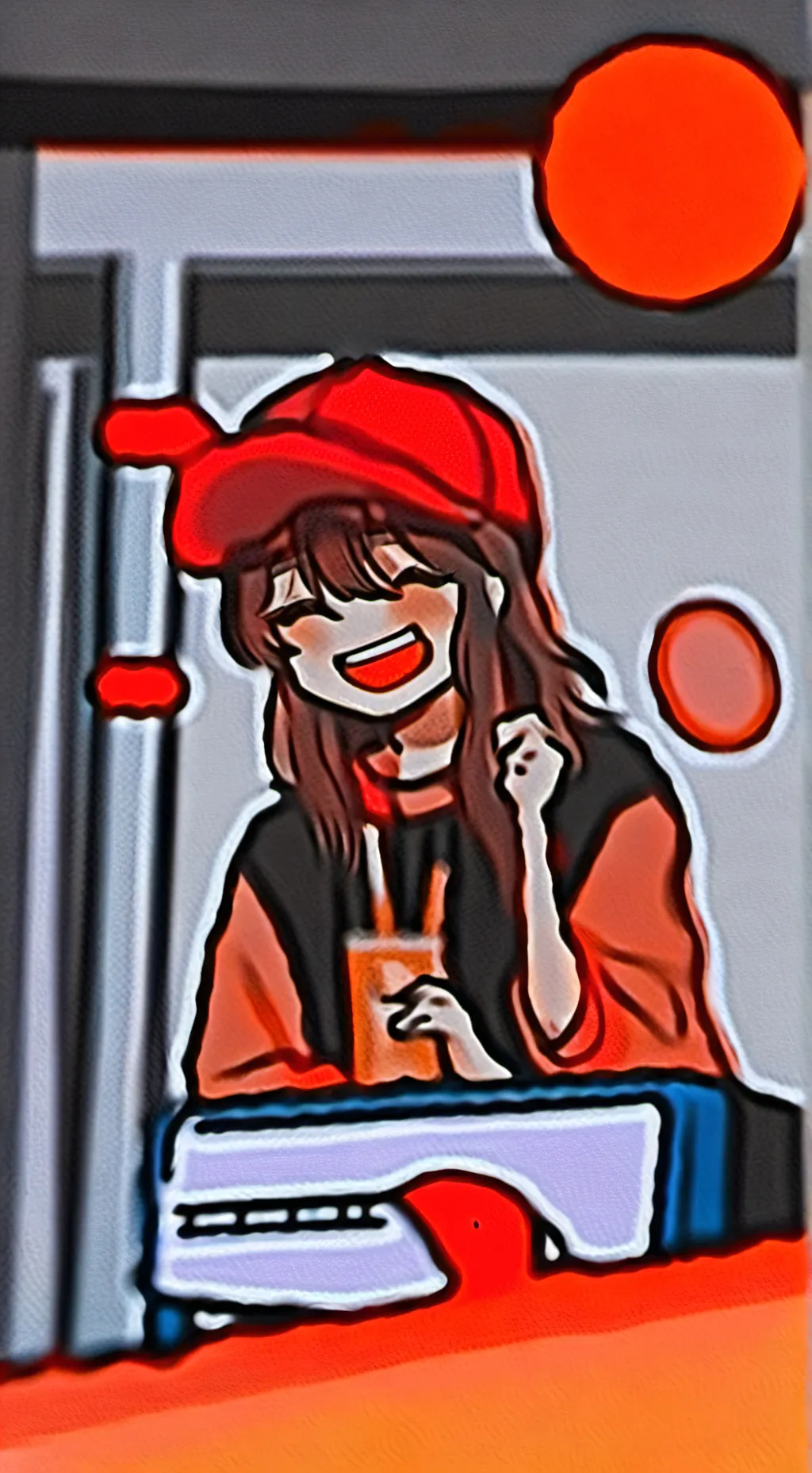 ai character: santi x nabi background