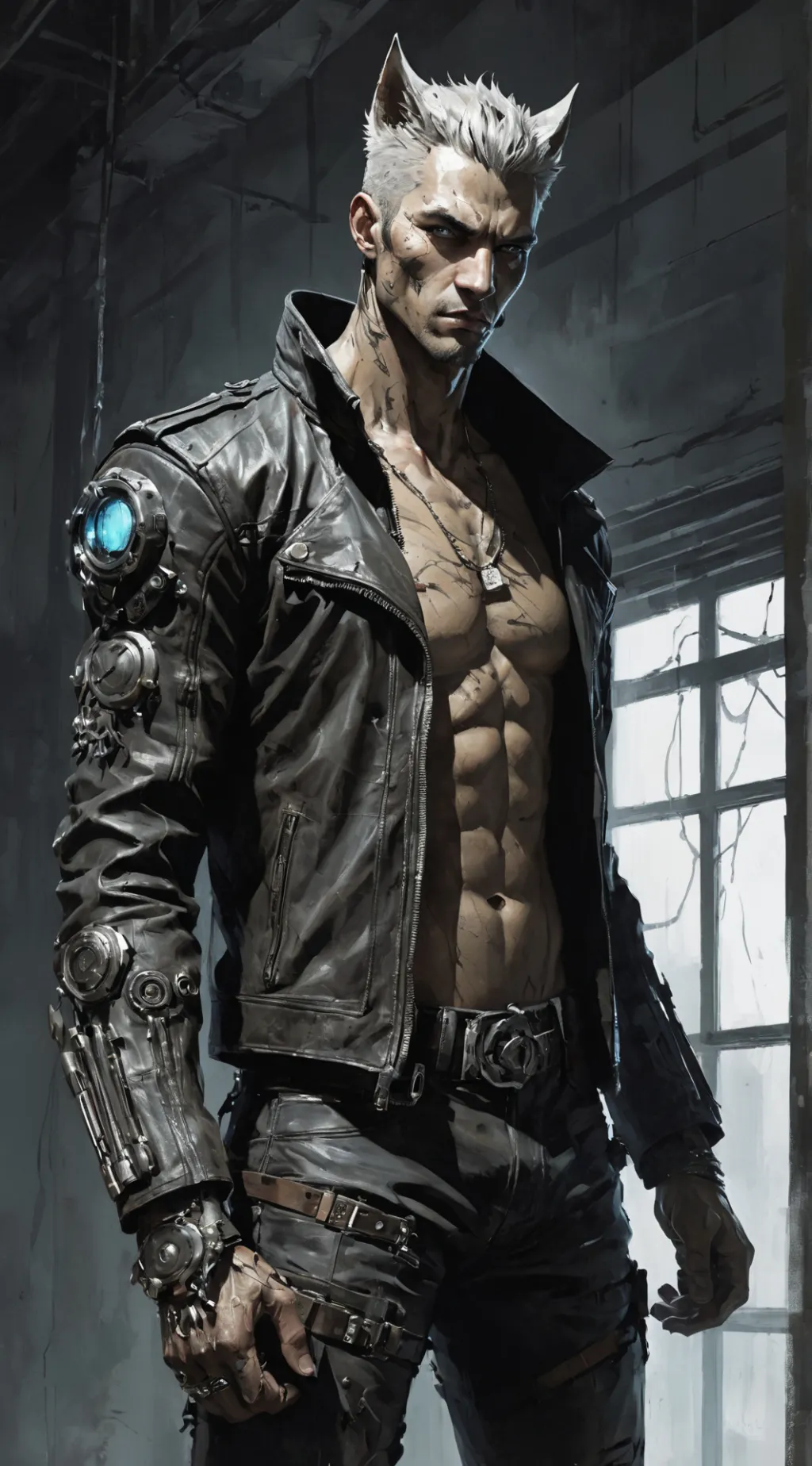 ai character: Lucien background