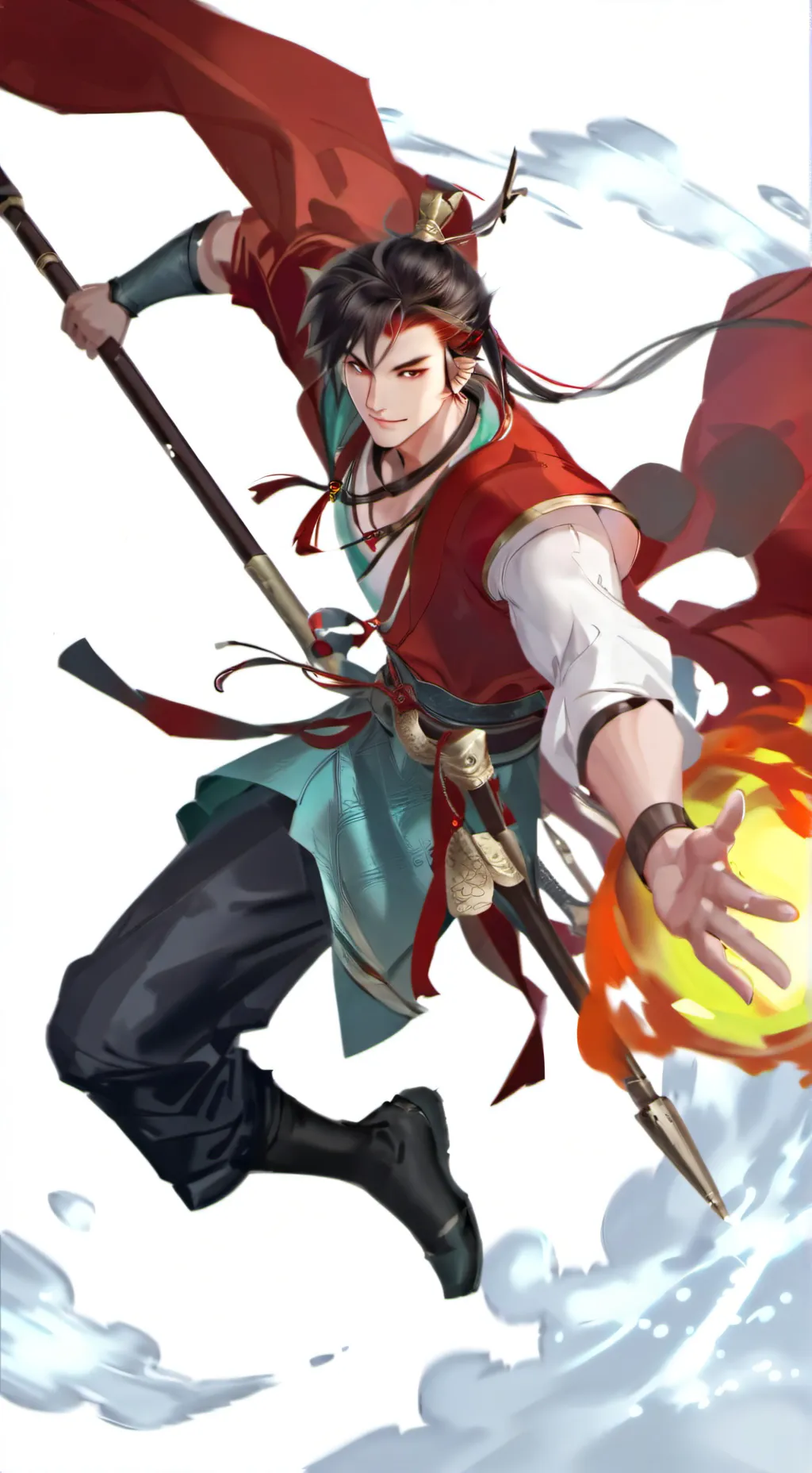 ai character: ZILONG  background