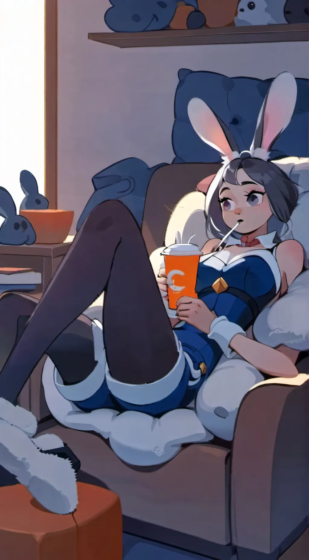 ai character: Judy hopps background