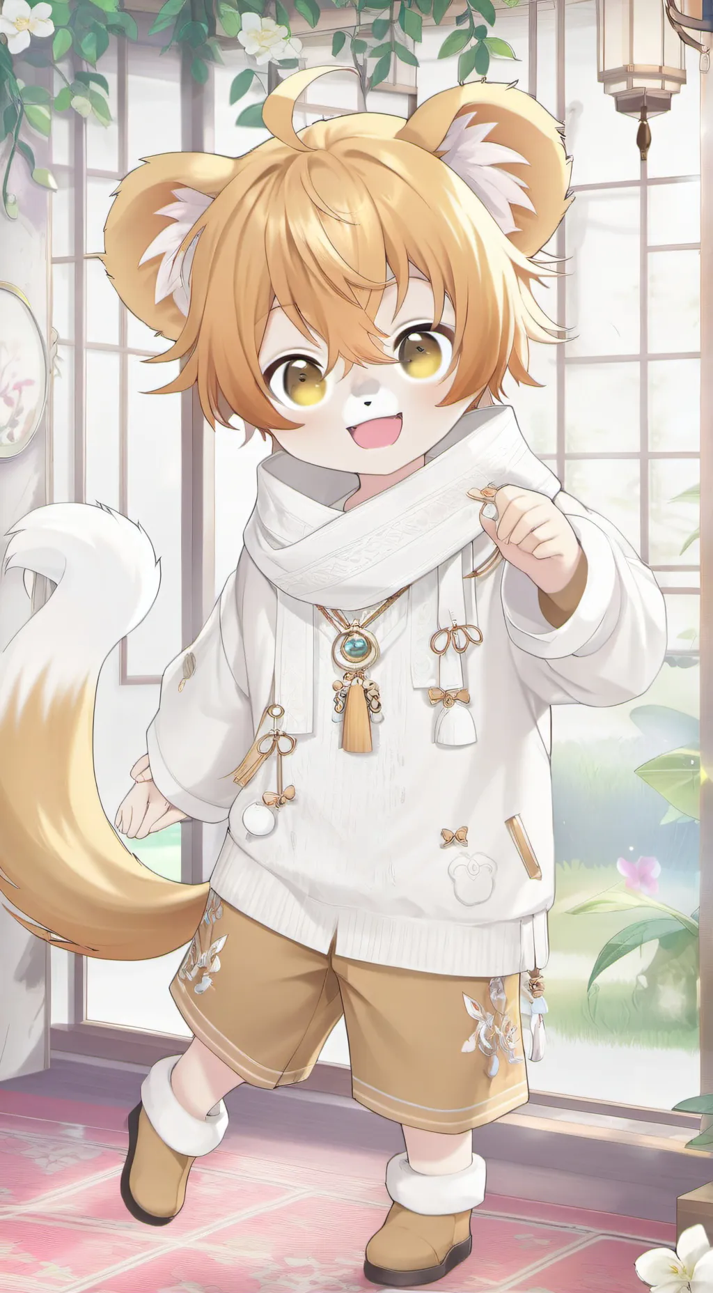 ai character: Barry  background