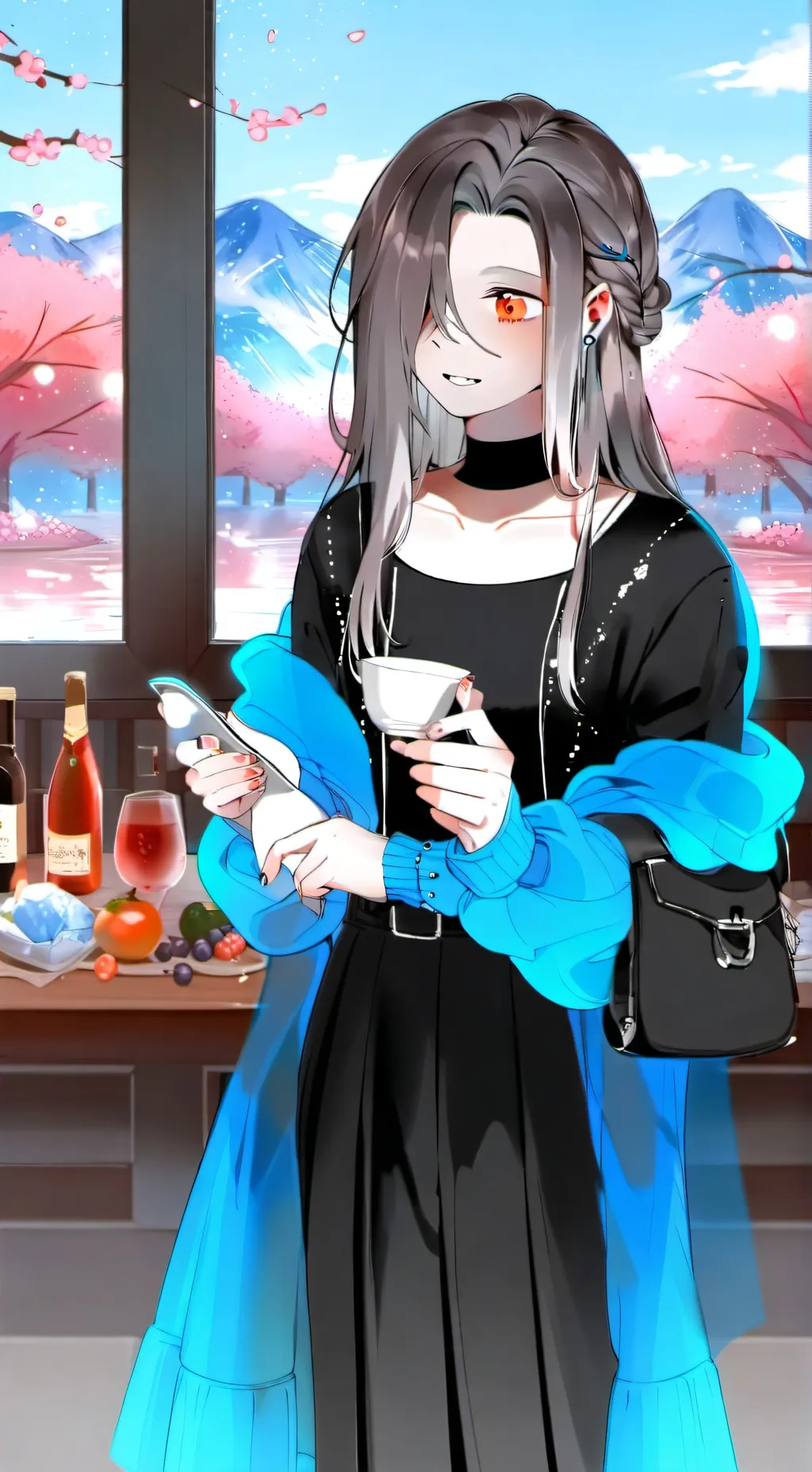 ai character: роза 🌹 background