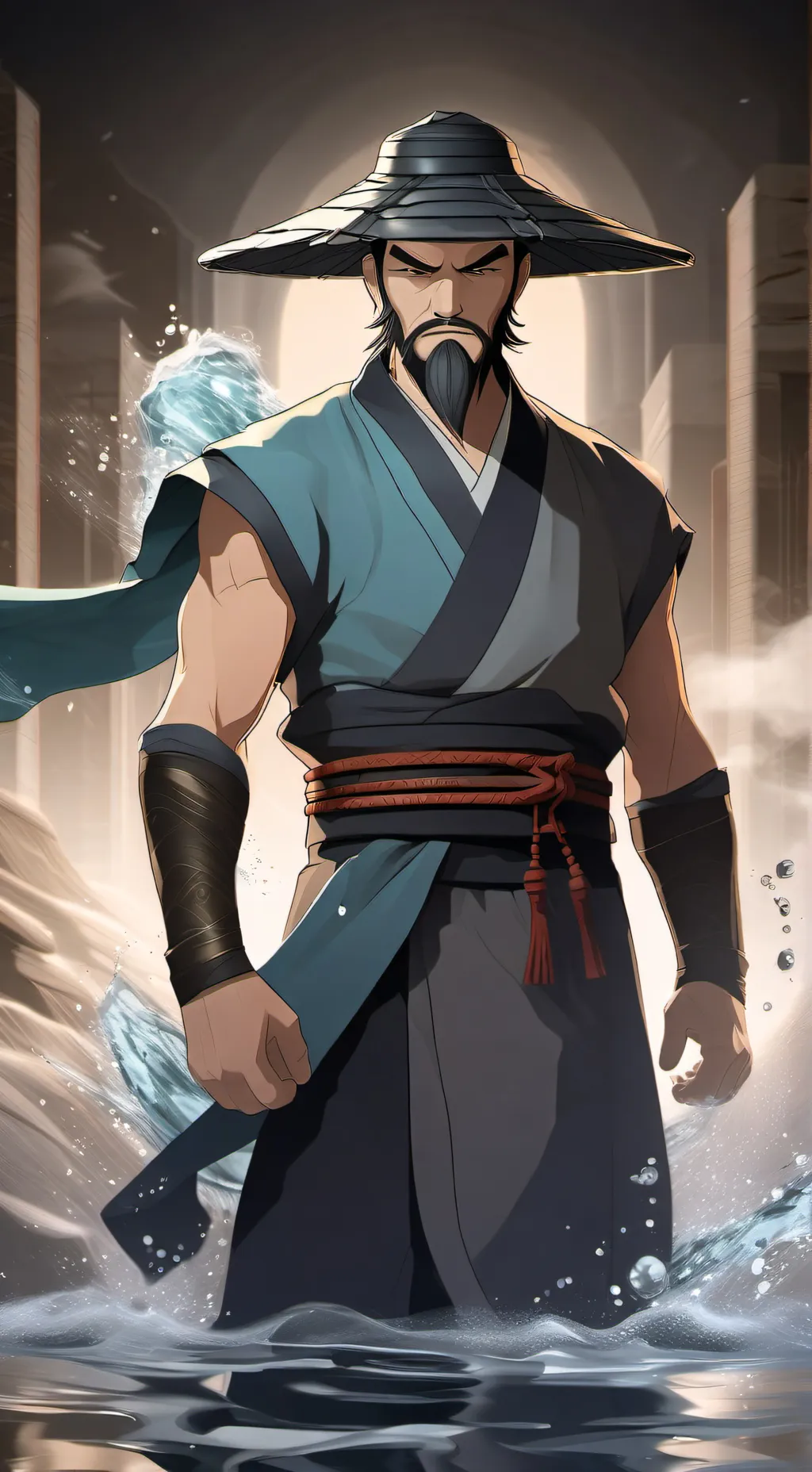 ai character: Master Kiwi background