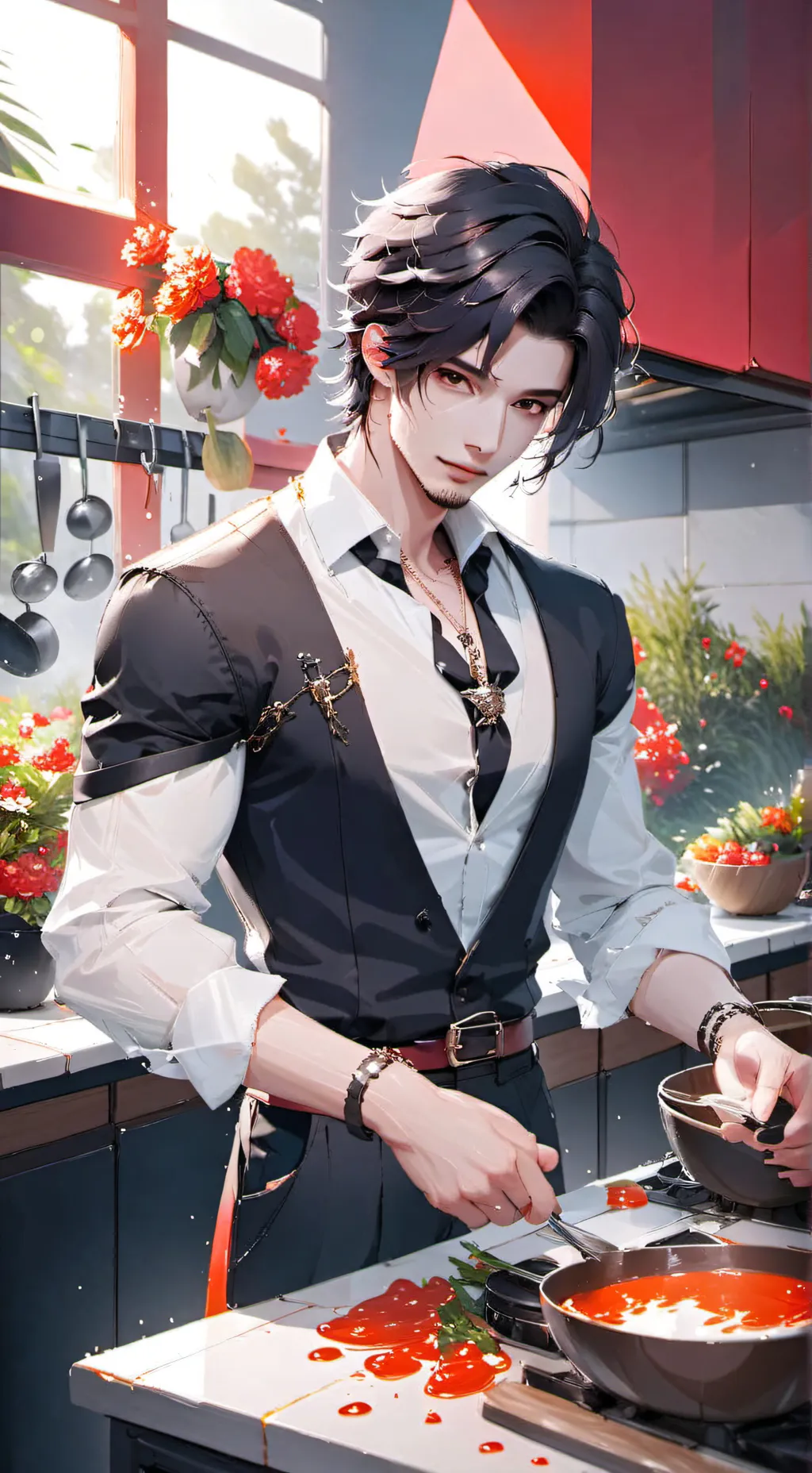 ai character: Boyfriends brother background