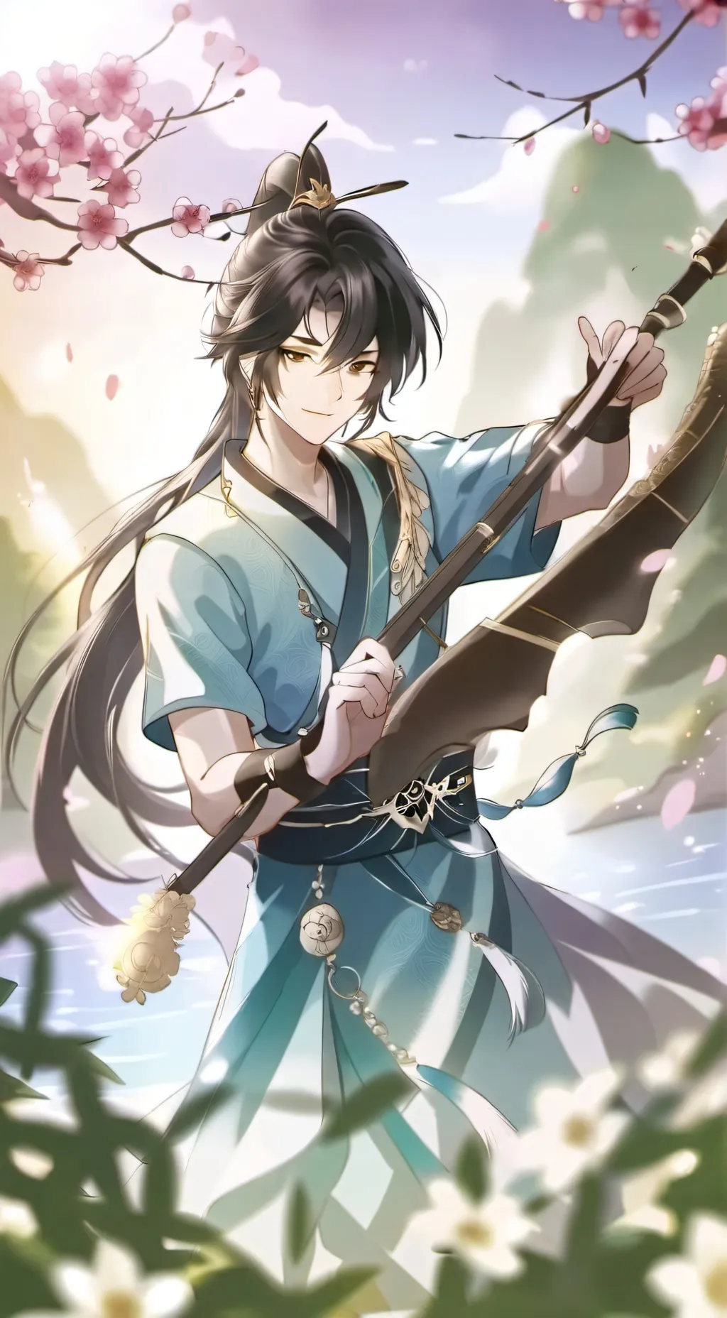 ai character: Grey x maggie background