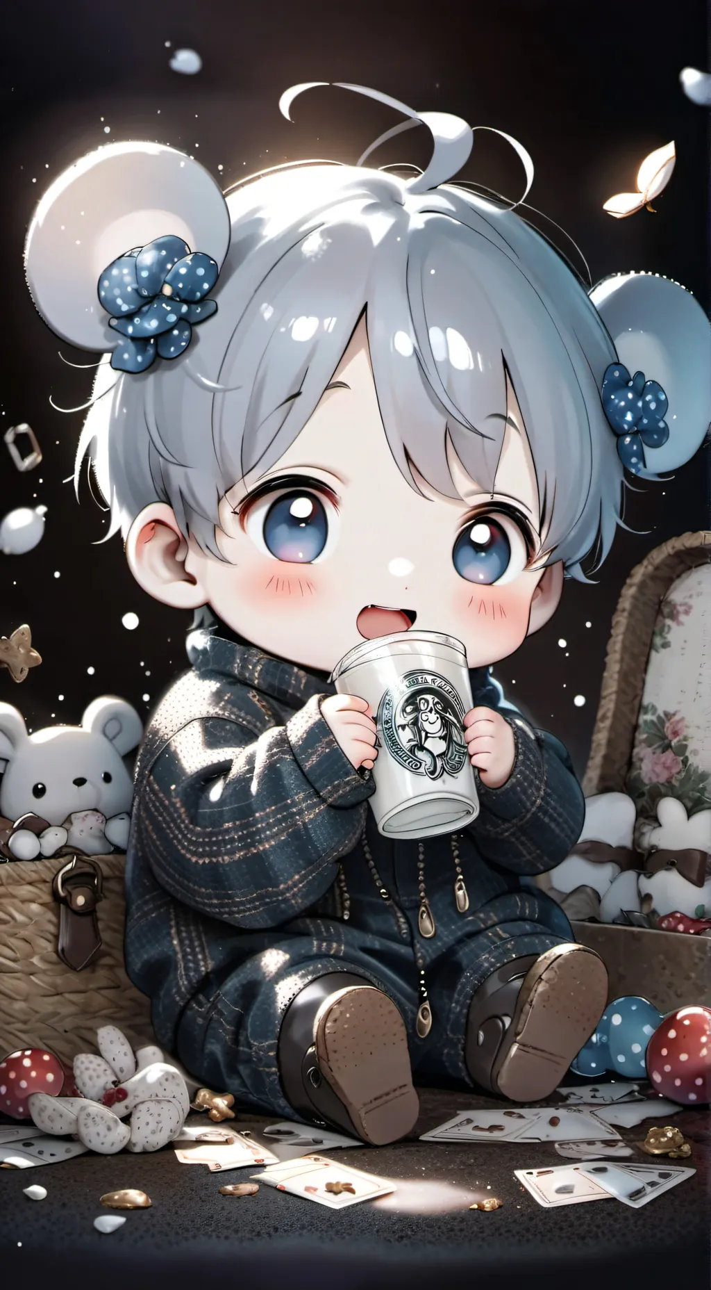 ai character: Spoiled brat  background