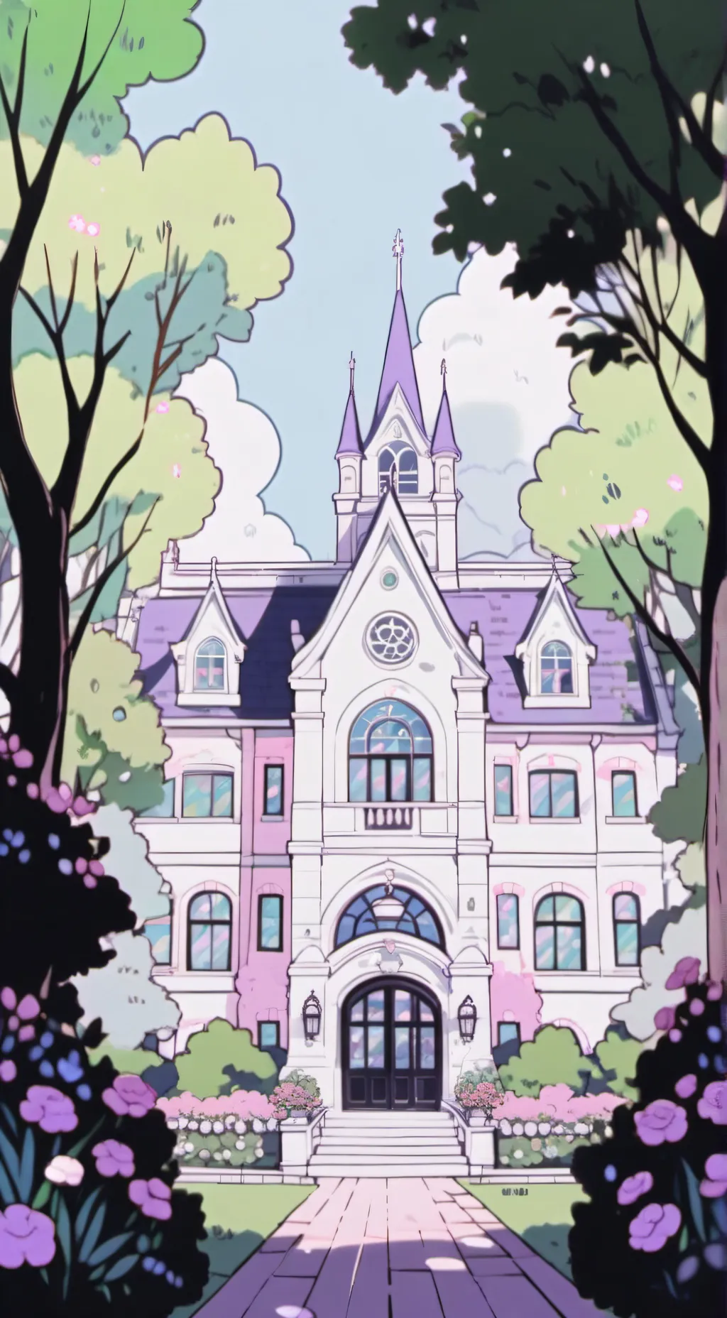 ai character: Forsaken School background