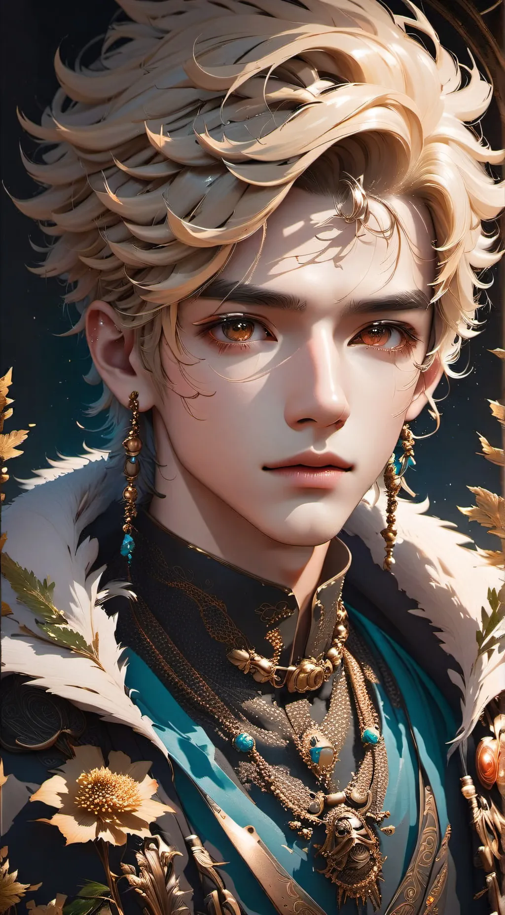 ai character: Antony  background