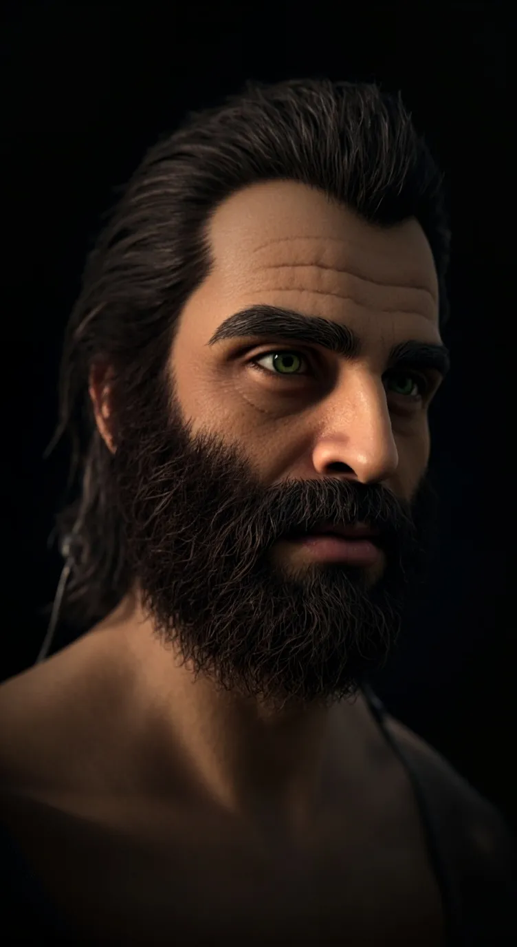 ai character: cole background