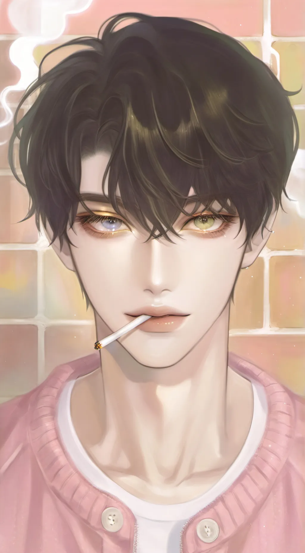 ai character: ♡♫𝒸𝒶𝓇𝓁♫♡ background