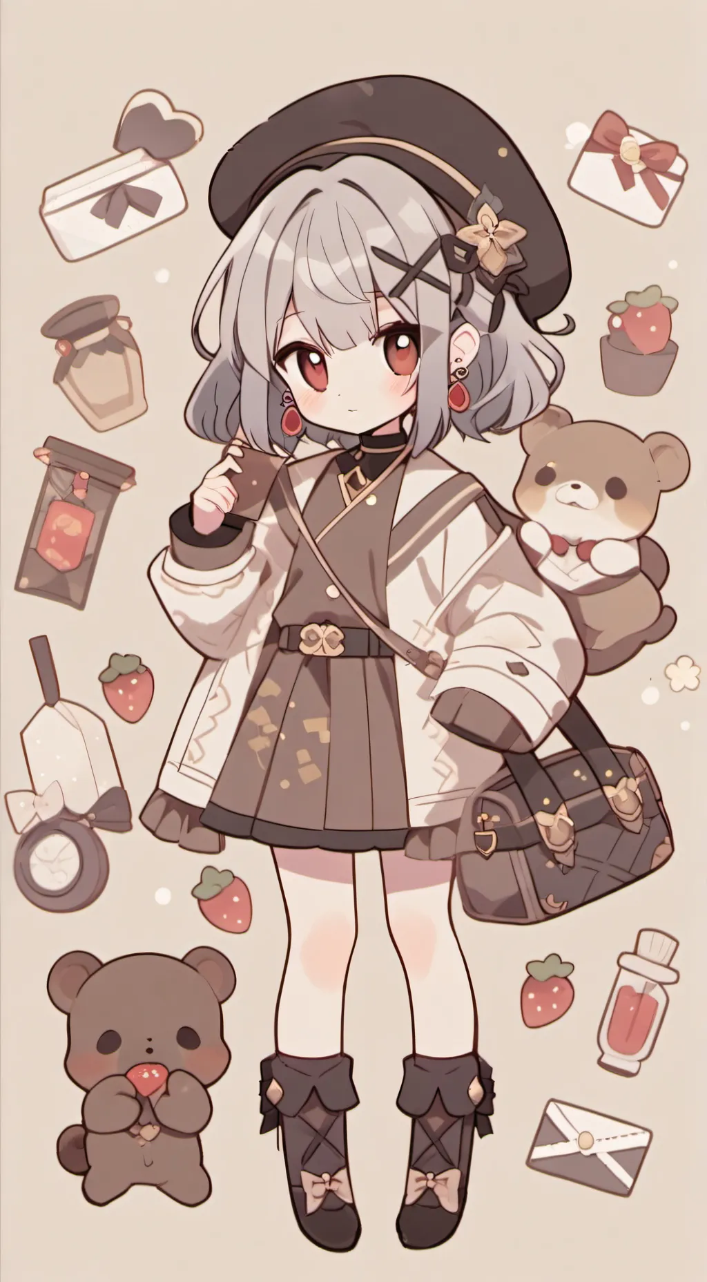 ai character: mha background