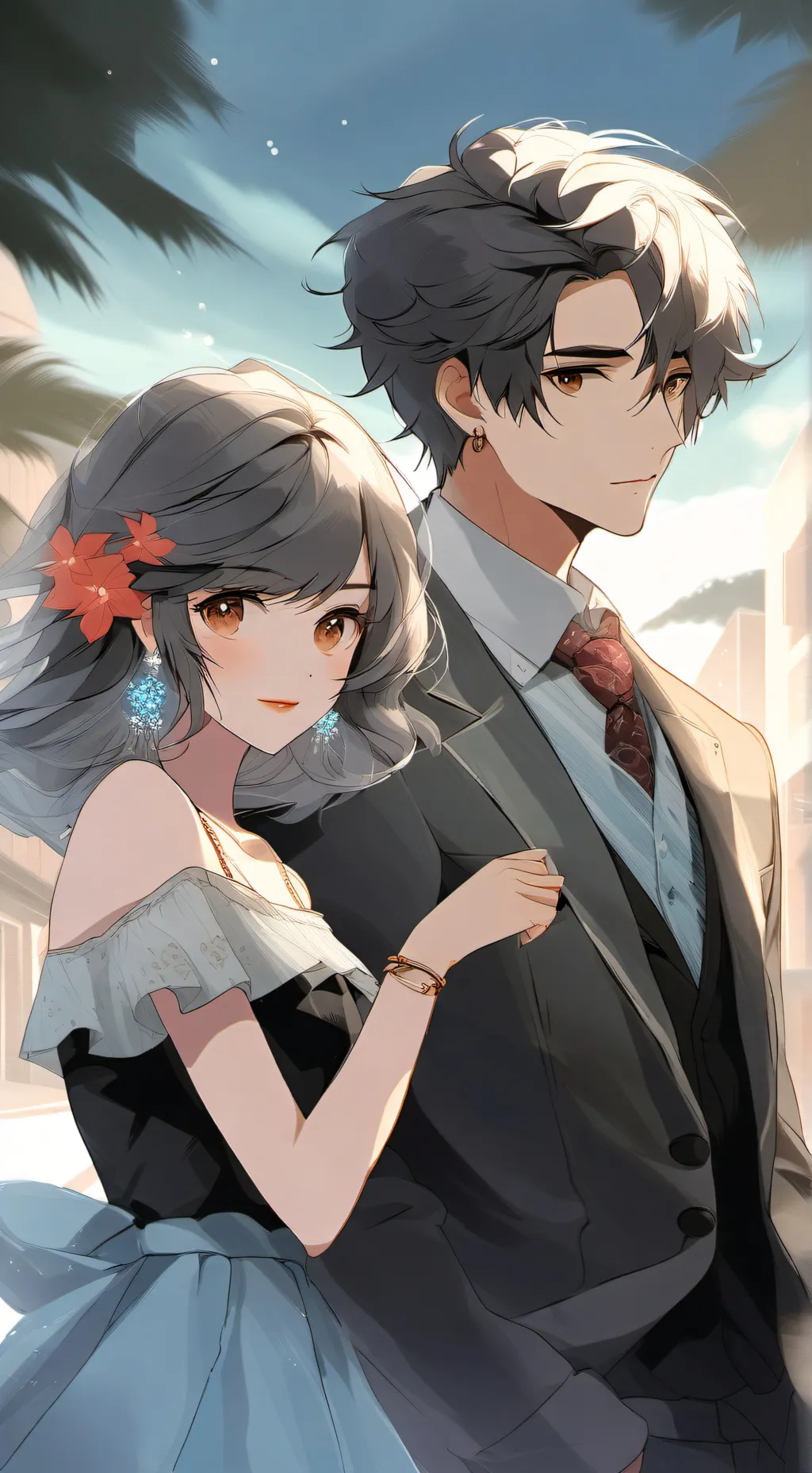 ai character: ... background