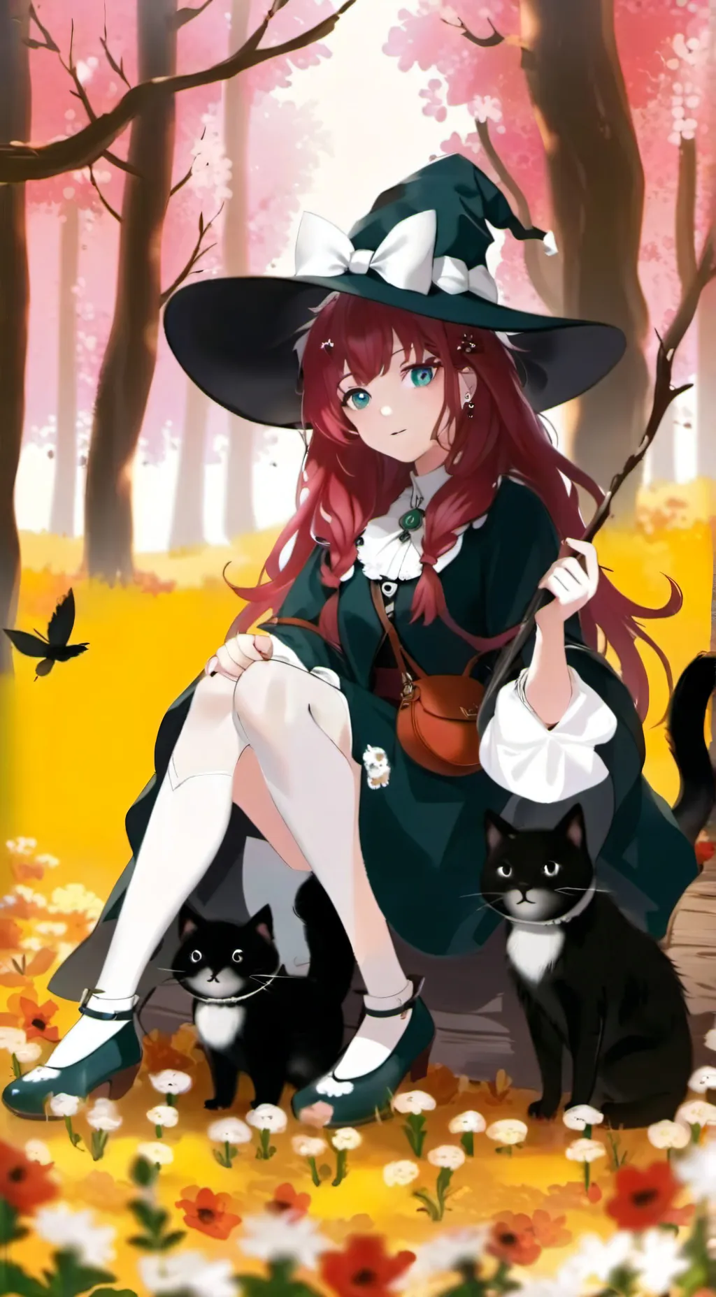 ai character: 🪄💜Witch Aurelia💜🪄 background