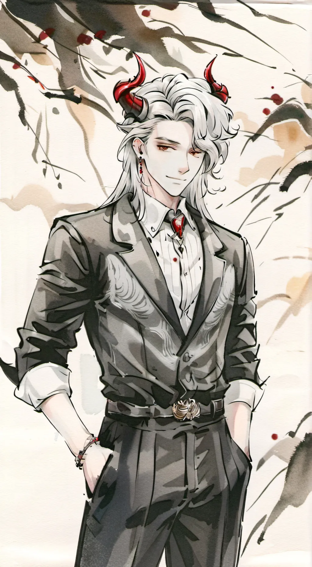 ai character: Tord⭑ background