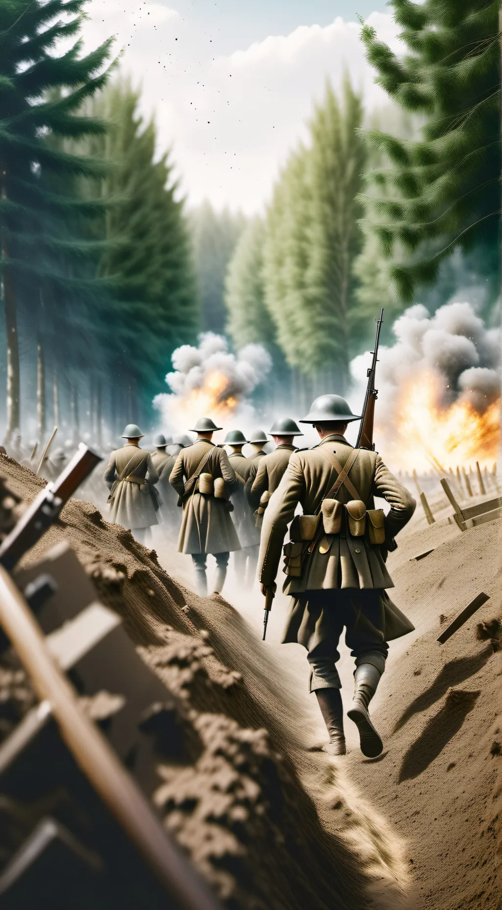 ai character: Ww1 background