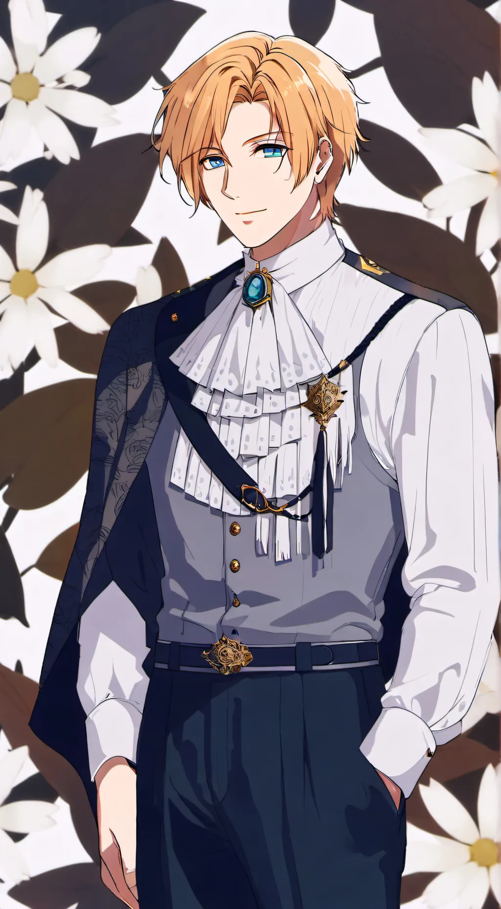 ai character: Aqua oshino⭐✶ background