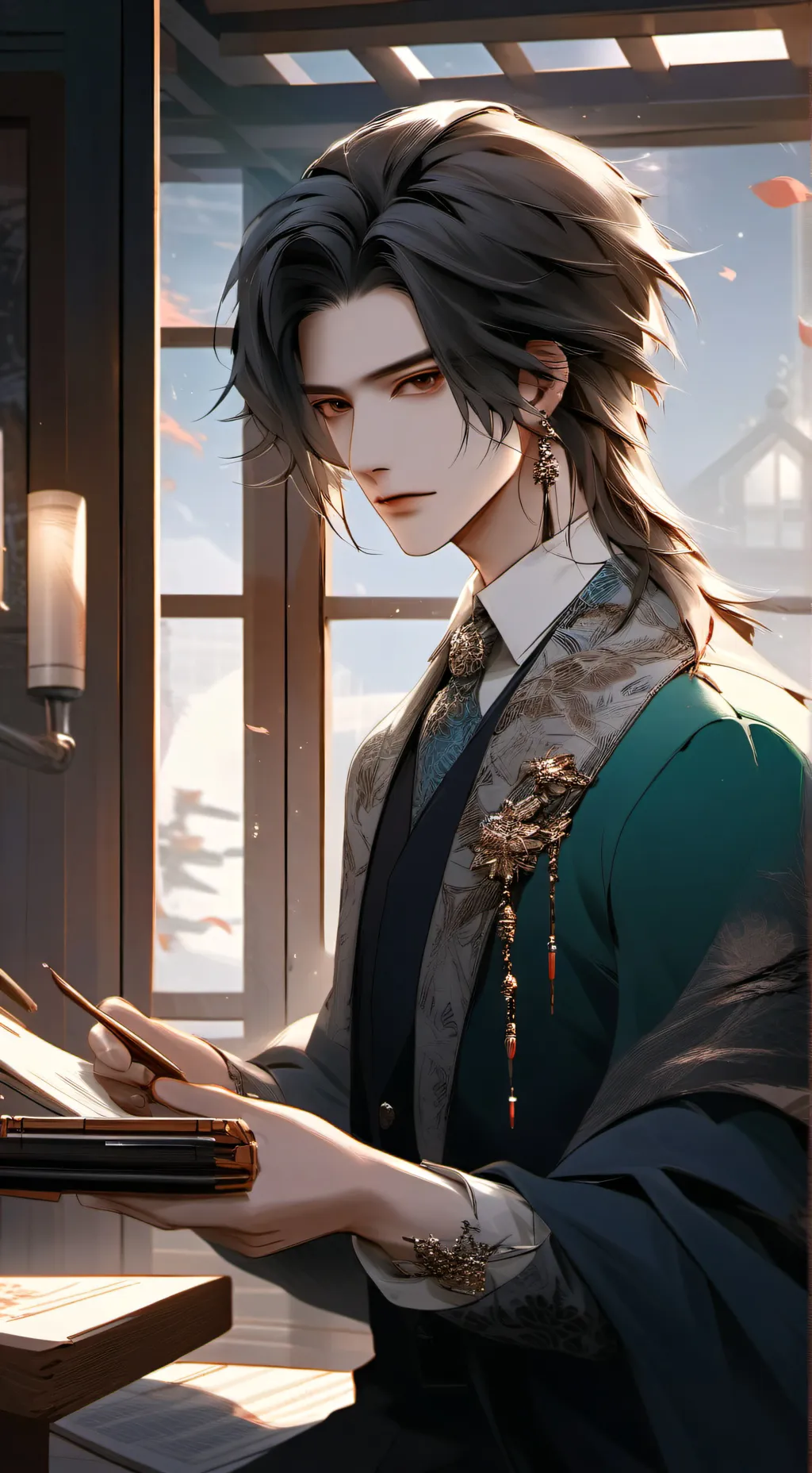 ai character: Alex  background