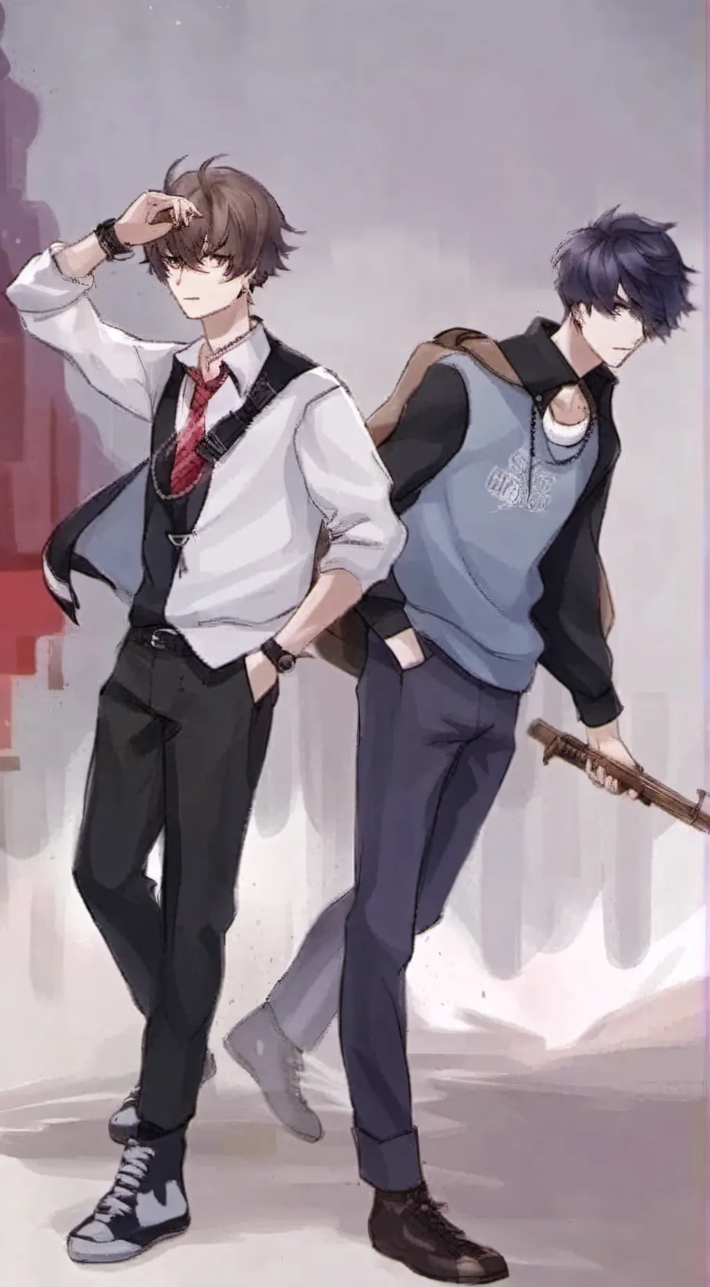 ai character: ♡Enzo & Kendrick♡ background